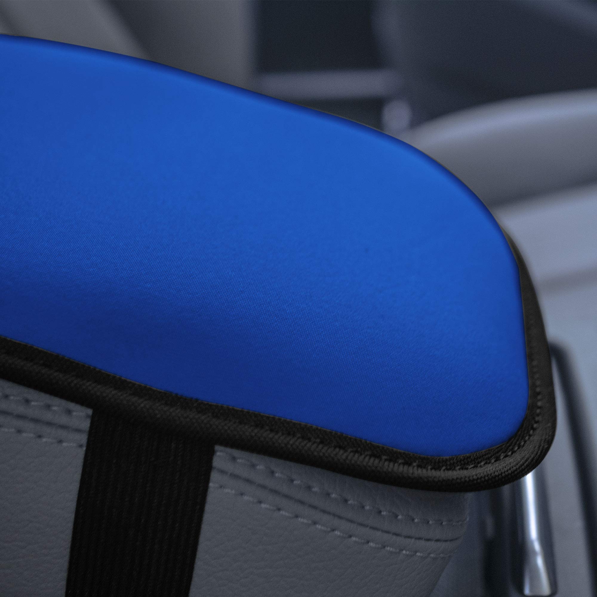 FH Group Neosupreme Center Console Pad Water-Resistant Blue Seat Box Cover Protector fits Most Cars, SUVs, and Trucks