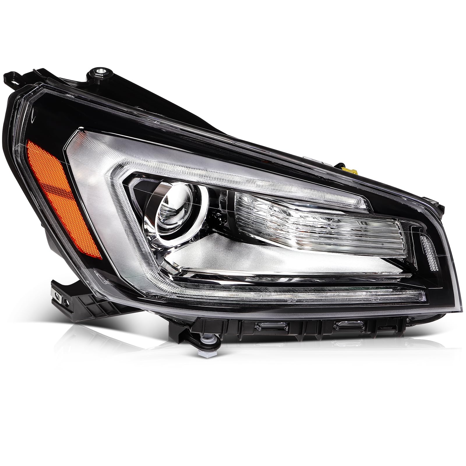 LBRST Headlight Assembly Fit 2013-2016 for Acadia, 2017 for Acadia Limited Passenger Side Headlight GM2503376