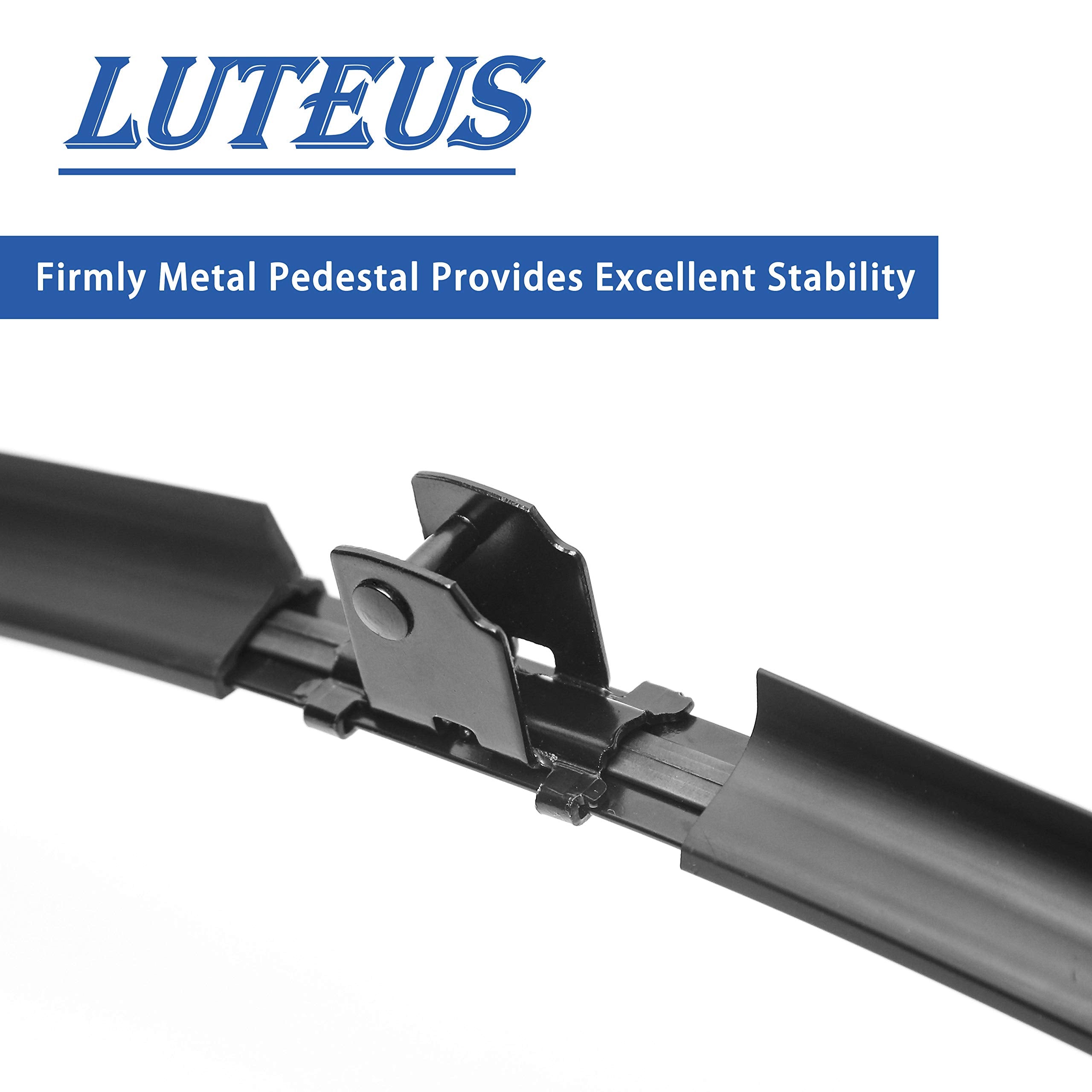 Windshield Wipers, 22'' + 22'' Wiper Blades, OEM Quality, LUTEUS Premium All- Seasons for Replacement Windshield Wiper Blades (S