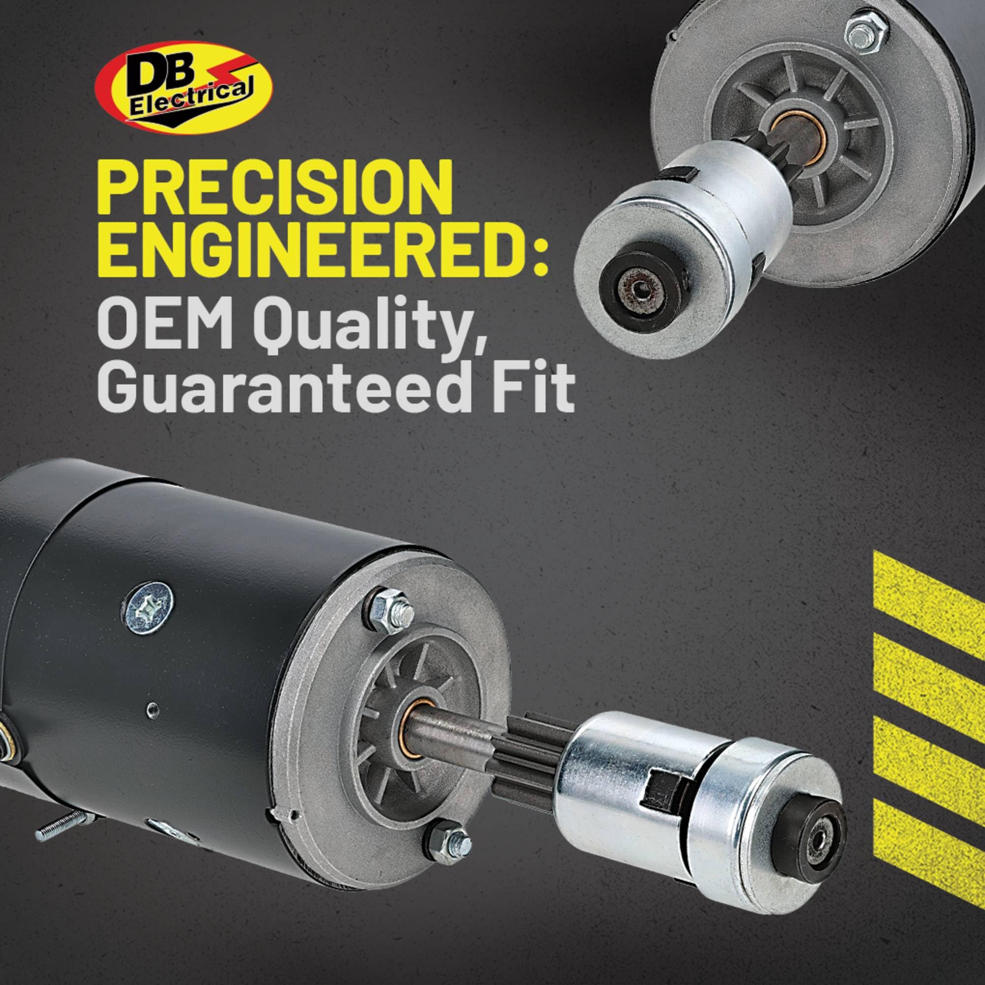 New DB Electrical SFD0145 Starter Compatible With/Replacement For Ford 2N 1942-1947, 8N 1947-1952, 9N 1939-1943 8N-11001, 8N-110