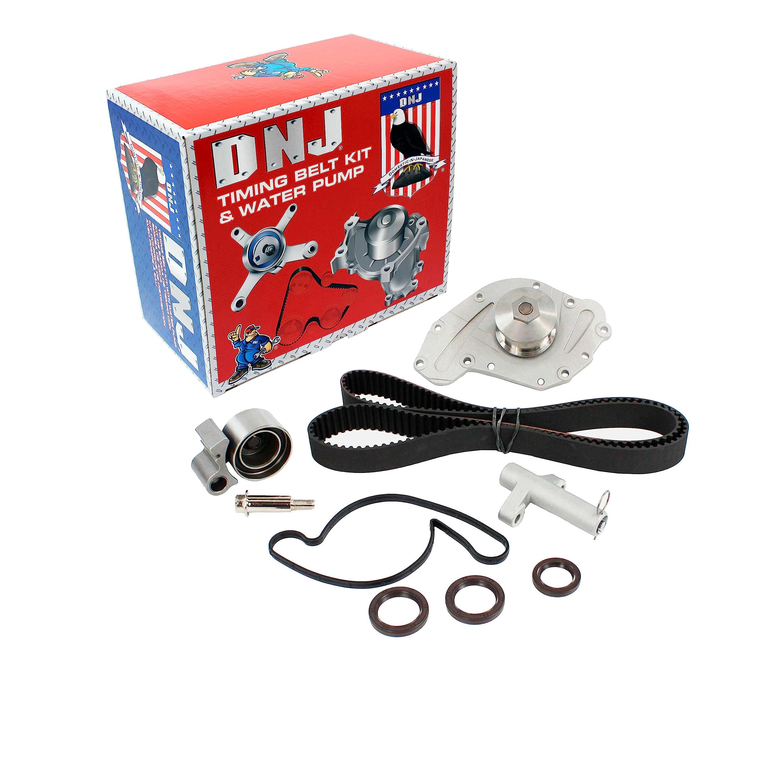 Dnj Tbk1150Wp Timing Belt Kit With Water Pump For 2005-2011 / Chrysler, Dodge, Volkswagen / 300, Avenger, Challenger, Charger, G