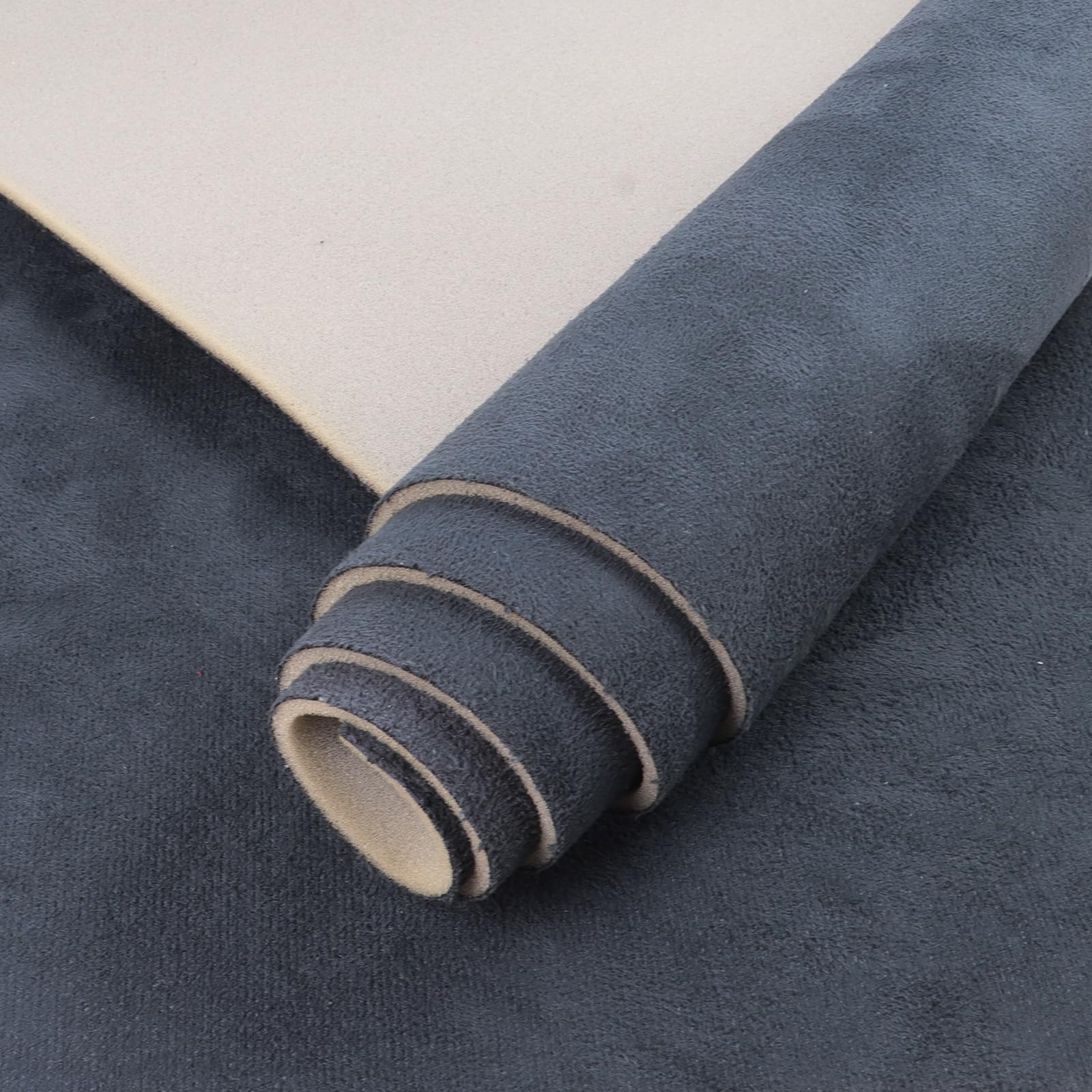 Car Elements Suede Headliner Fabric 60'' Wide By 120'' With Foam Backing Micro-Suede Headliner Repair Material, Car Roof Upholst