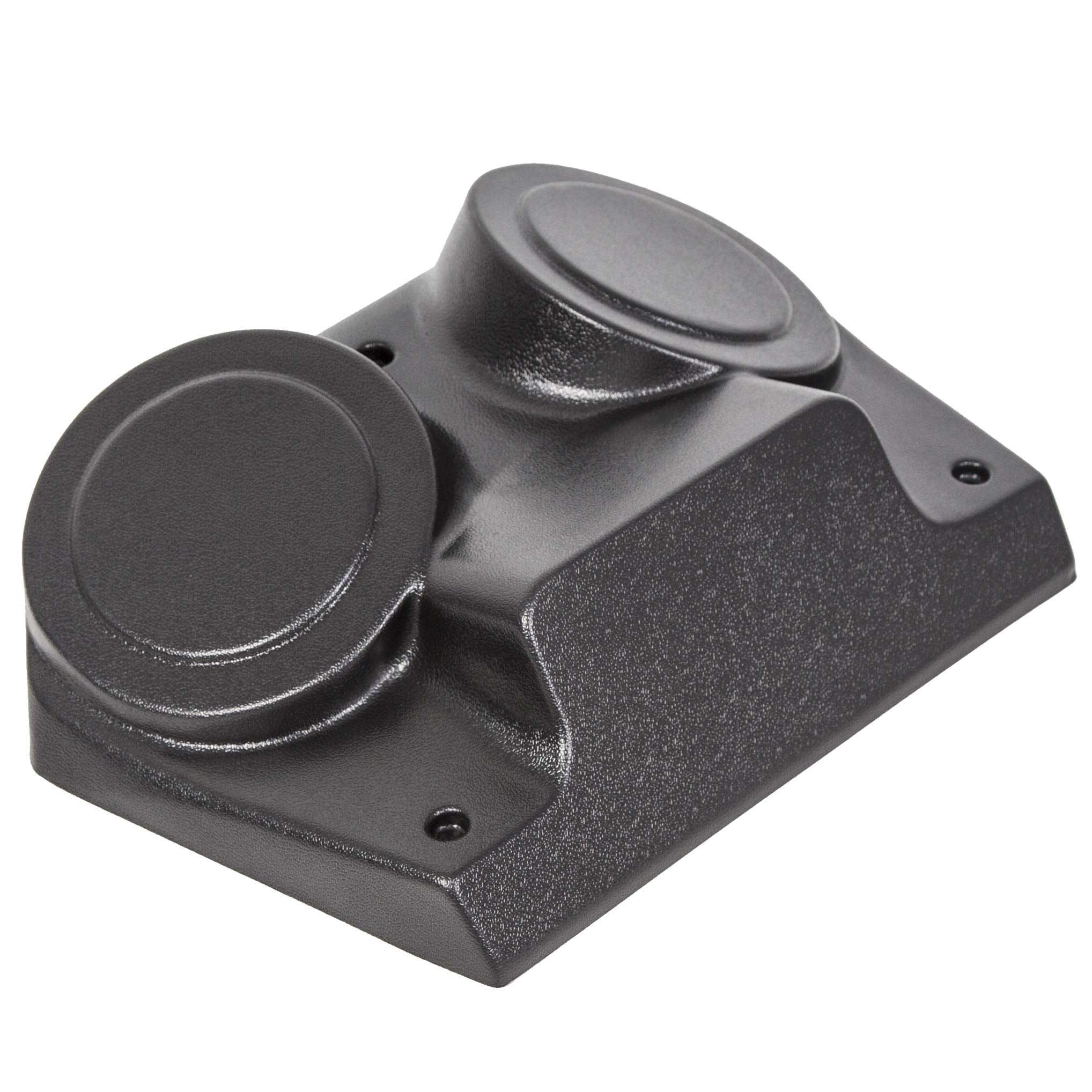 Hecasa Universal Overhead Console Stereo Radio Cover Compatible With Golf Cart Utv Polaris Rzr 800, 570, Rzr-4, Xp1K Arctic Cat, John Deere, Kawasaki Mule, Can Am, Yamaha