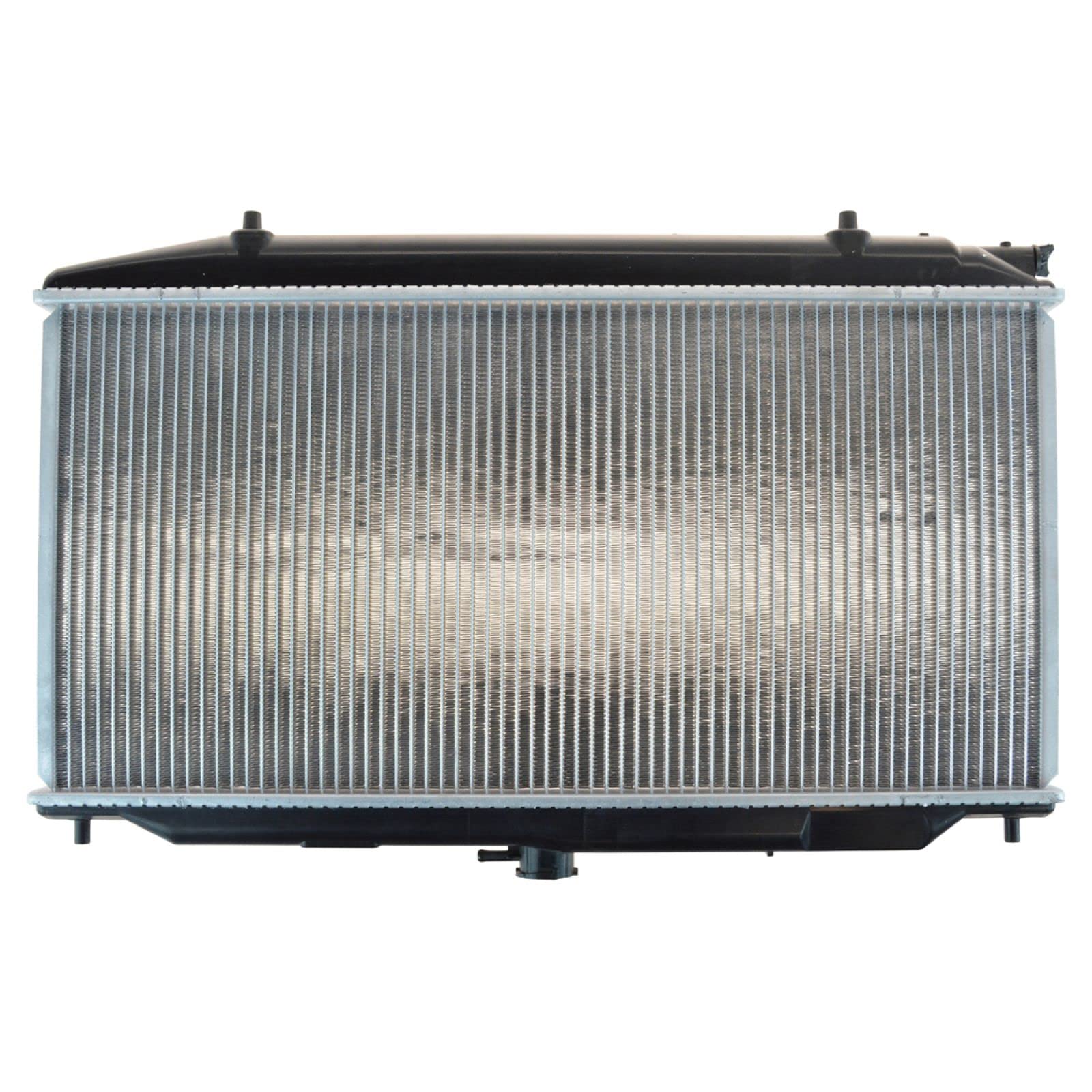Trq Radiator Assembly Aluminum Core Compatible With 88-91 Honda Civic Crx Cu10 Cu886 Ho3010164