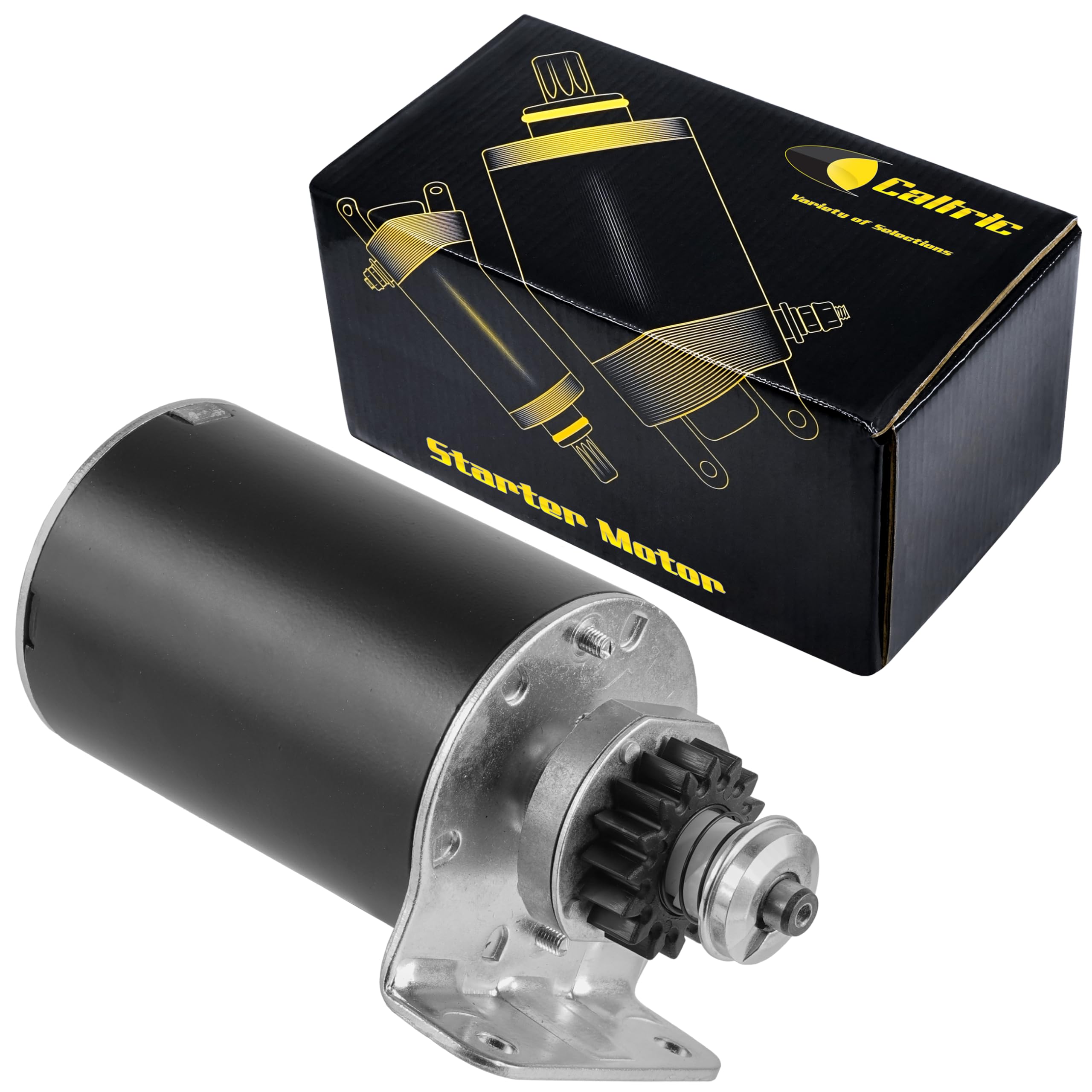 Caltric Starter Compatible with Cub Cadet 22Hp 24Hp Gt1222 Lt1018 Lt1022 Lt1024 Briggs & Stratton 2004
