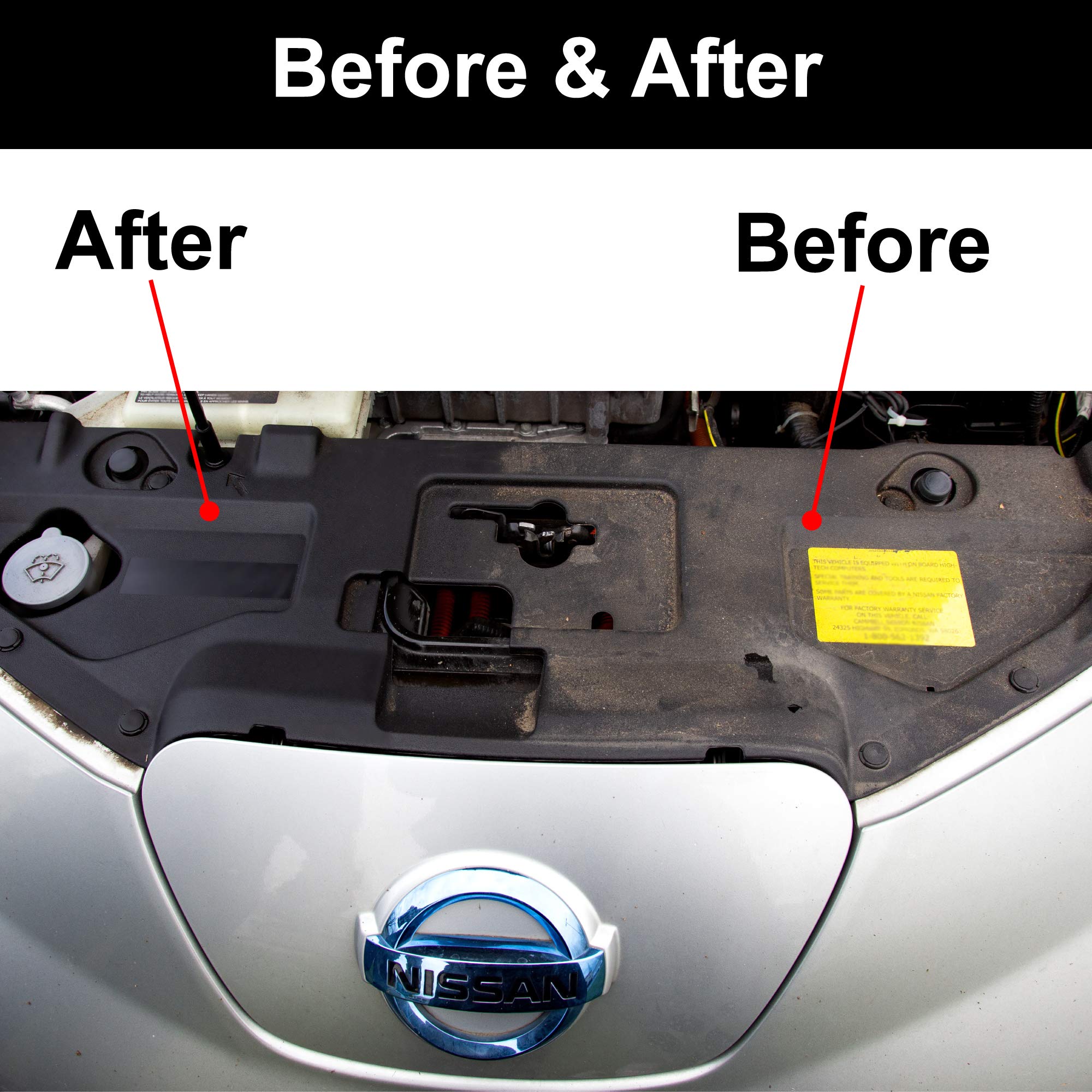 Pig Spit Original For Use On Motors, Transmissions, Vinyl And Black Plastic Trim Components And Tires, 9 Oz, 4-Pack