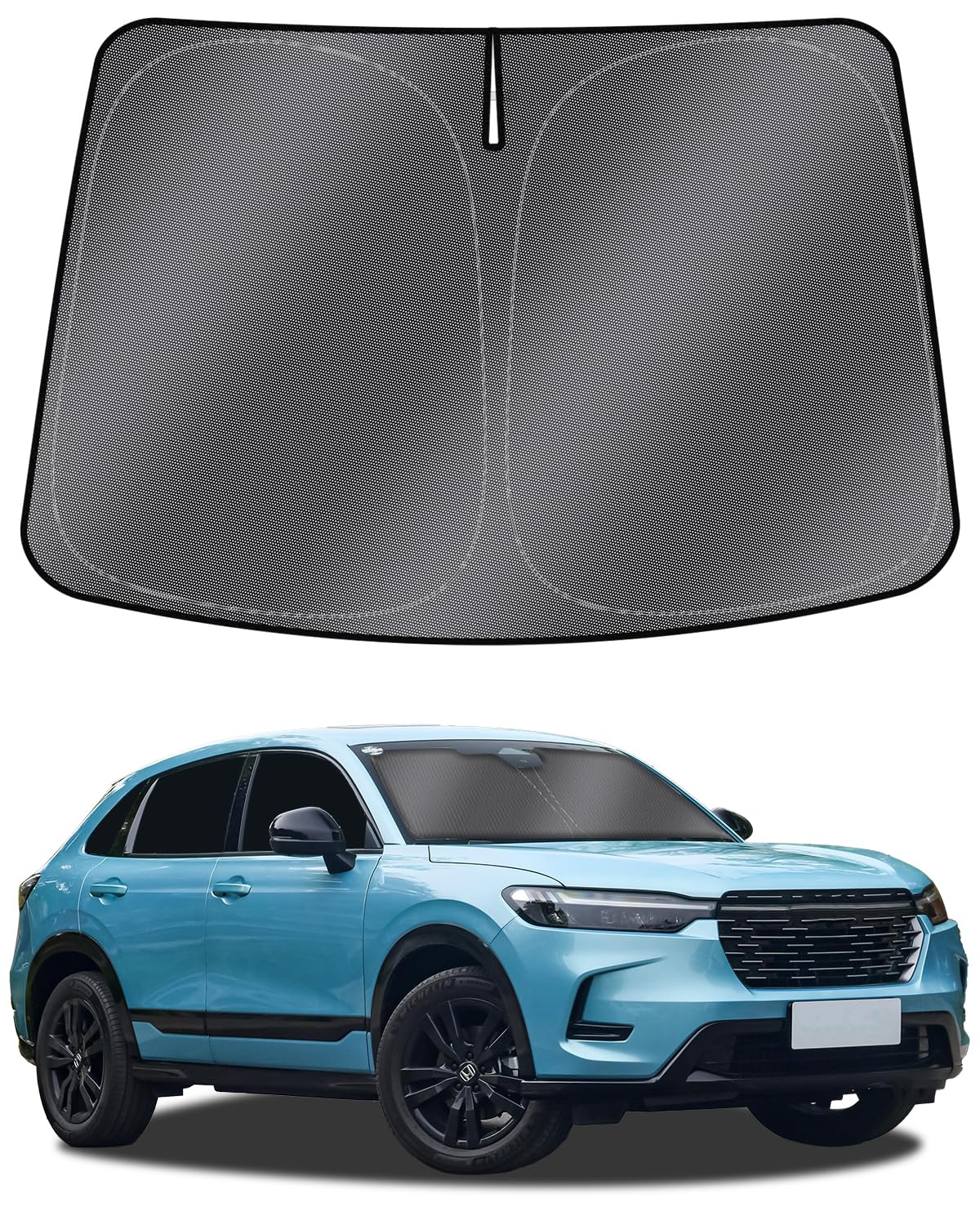 Mixsuper Liner Windshield Sun Shade For Honda Hr-V 2023-2025 Windshield Sunshades For Hrv Accessories Front Window Sun Shades Co