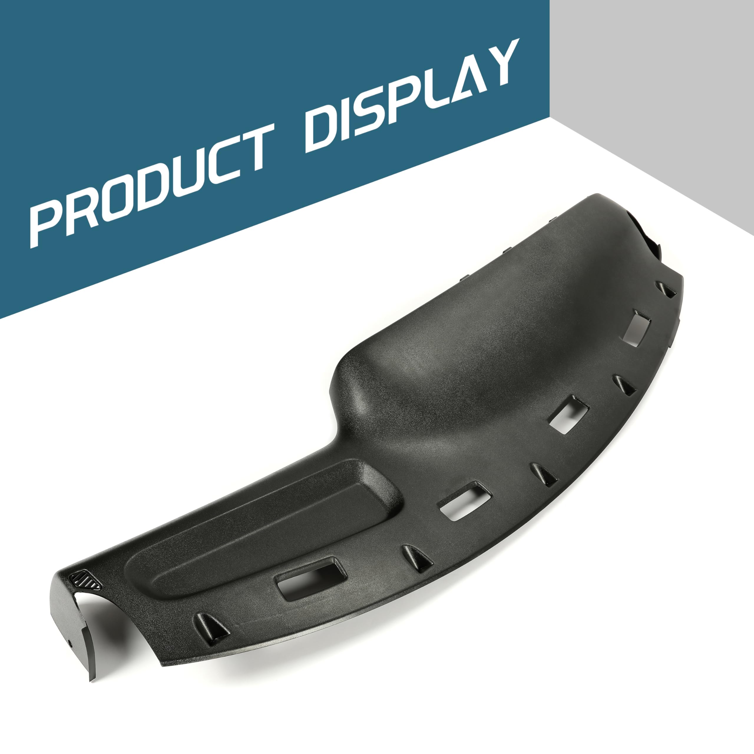 Kuafu Dash Replacement Compatible With 1994-1997 Dodge Ram 1500 2500 3500 Replace For 5Ey72Rc8 Black Upper Panel Dashboard