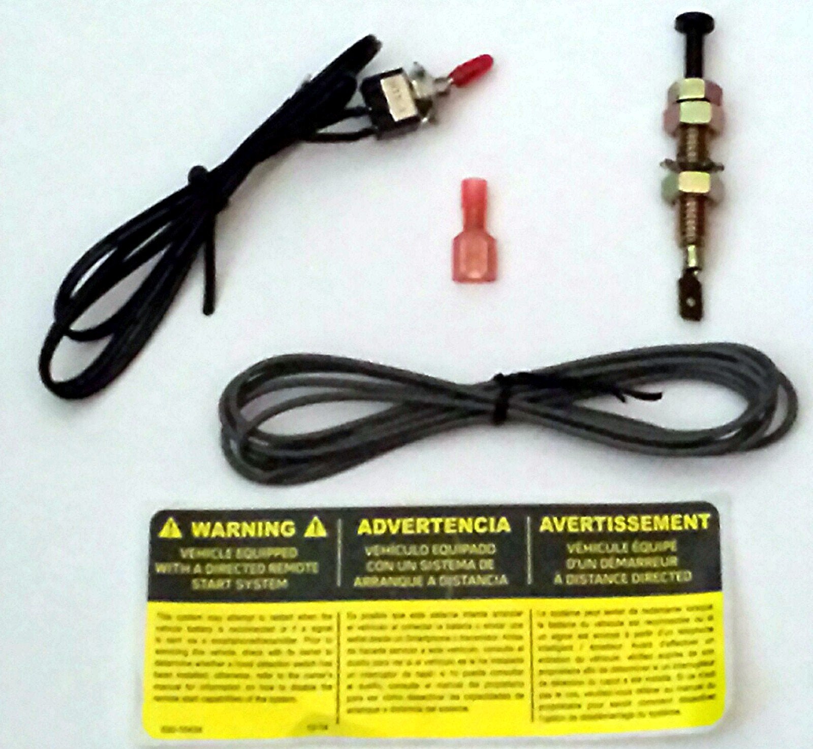 Safety Switch Pack Compatible with Viper, Python, Clifford, Avital, Automate, RSR and Other Remote Car Starter Systems