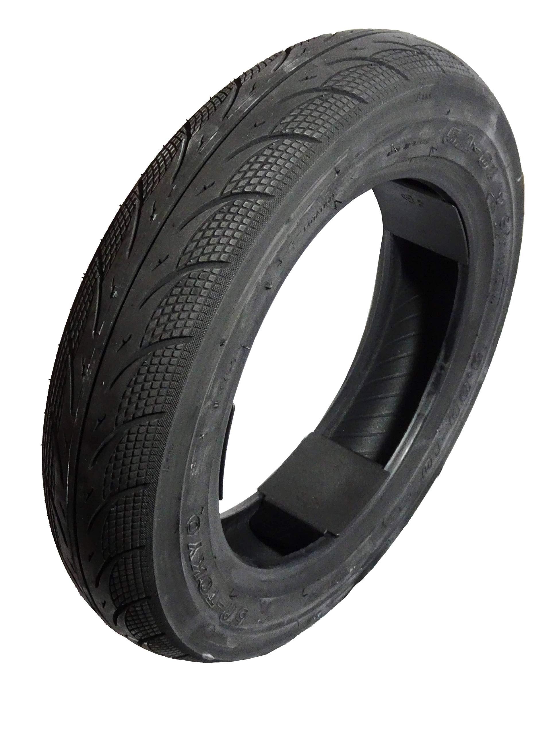 5A TOKYO 5A01 3.50-10 Scooter Tubeless Tire| Front Rear Motorcycle Moped 10'' Rim|Fit on 10 inches & 50cc Scooters|Packaged with