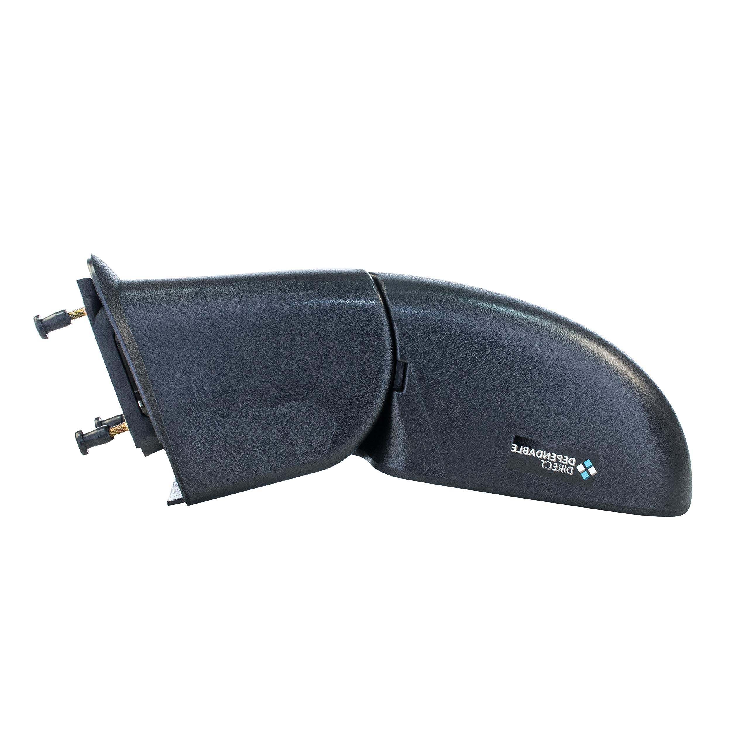 Dependable Direct Driver Side Non-Heated Manual Operated Mirror for Cadillac Escalade Chevy Silverado Suburban HD Tahoe GMC Sier