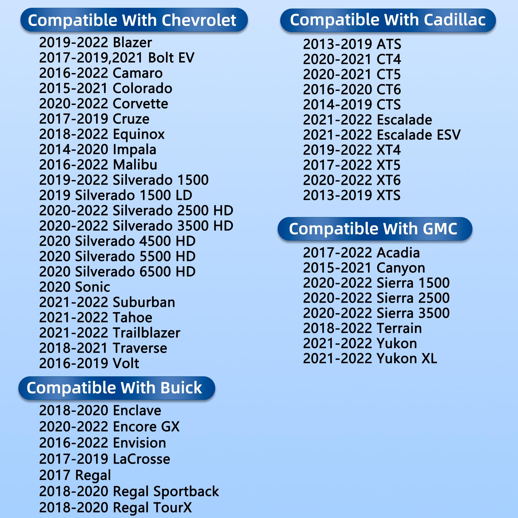 CF11966 Cabin Air Filter with Activated Carbon For Chevy Silverado 1500 2500 3500 HD Tahoe Colorado Cruze Equinox Impala Malibu