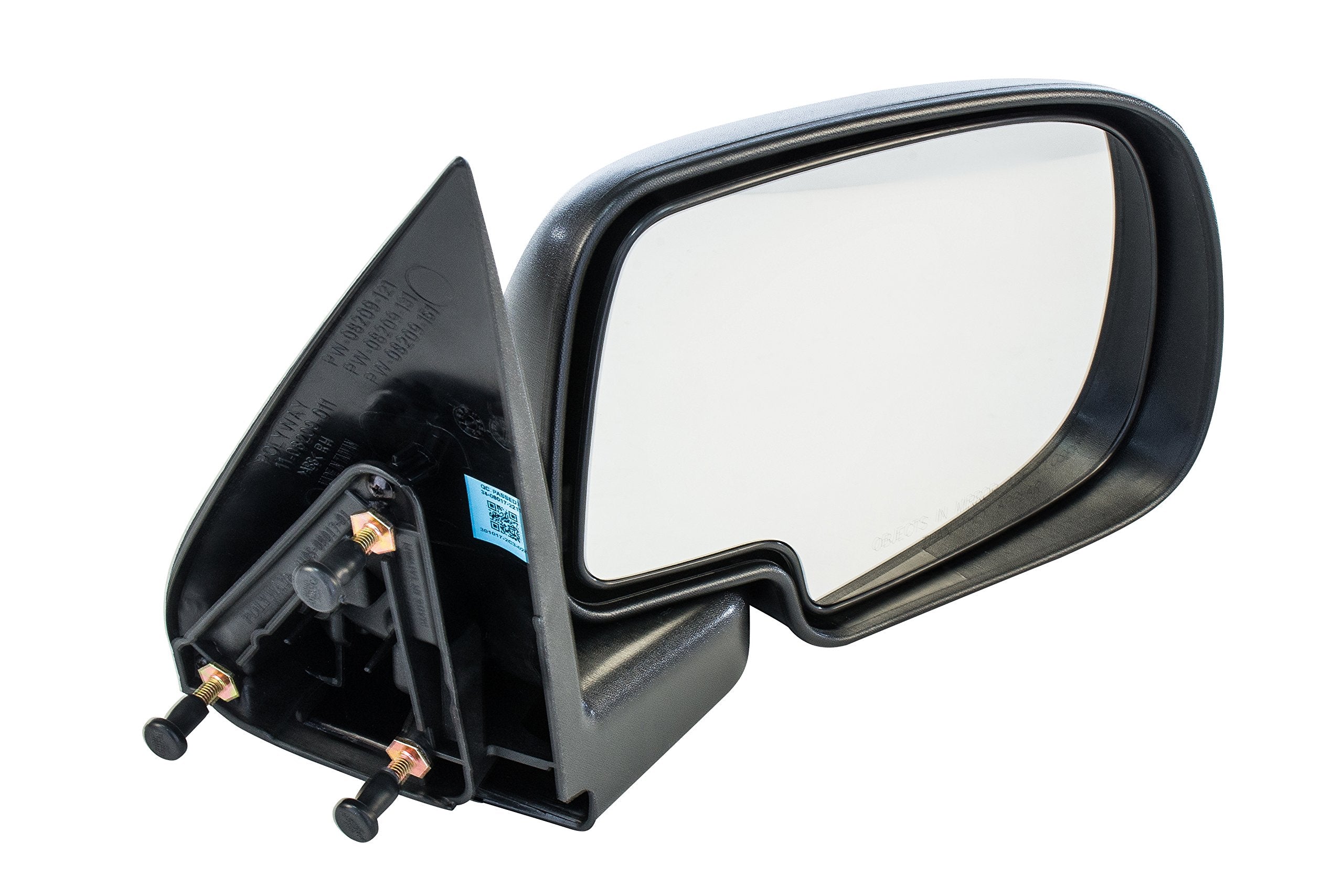 Dependable Direct Passenger Side Parts Link #: Gm1321230 Non-Heated Manual Operated Mirror For Cadillac Escalade Chevy Silverado