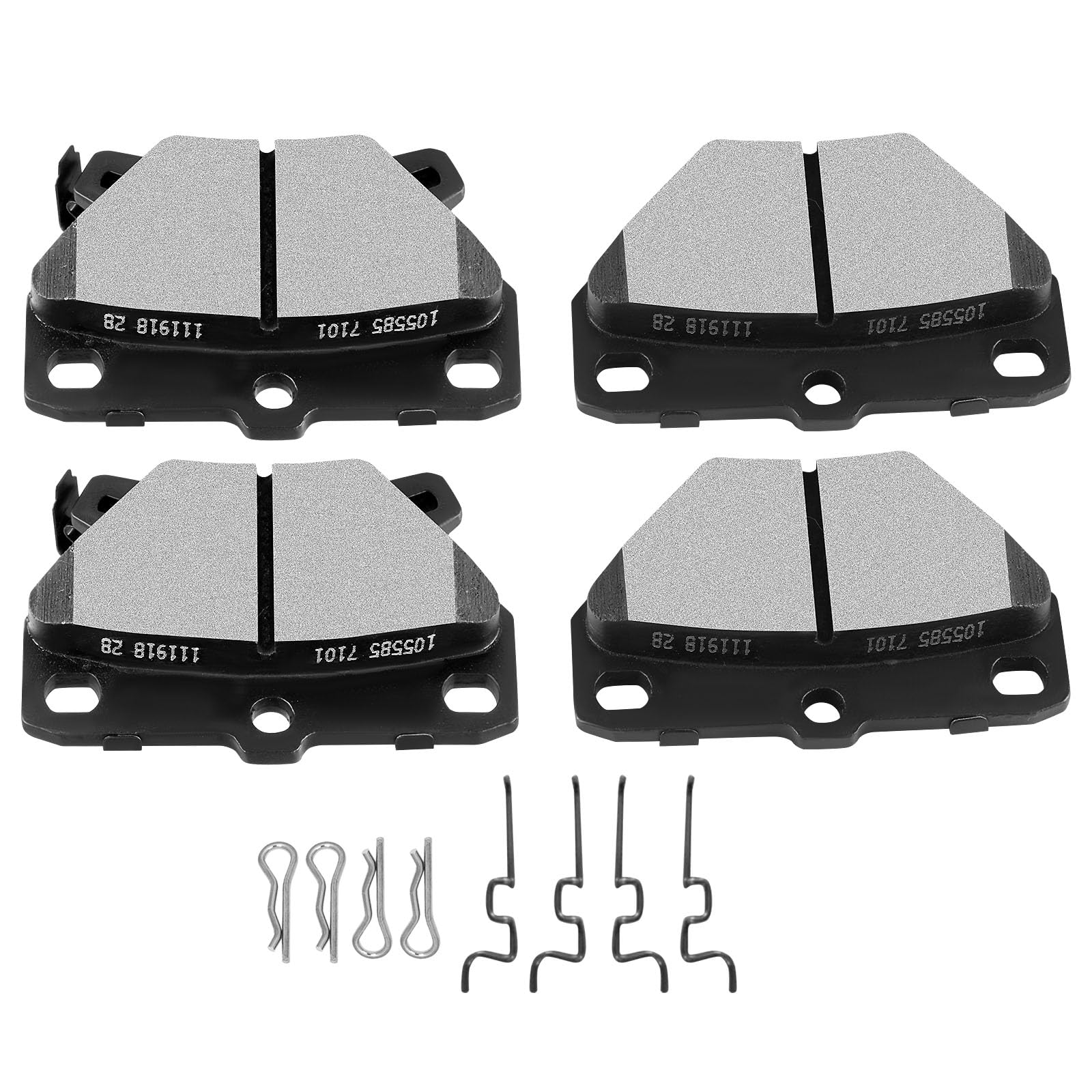 Scitoo D823 Ceramic Brake Pads Sets Rear Replacement For Pontiac Vibe 2003-2006,For Toyota Celica 2000-2005,For Toyota Corolla 2