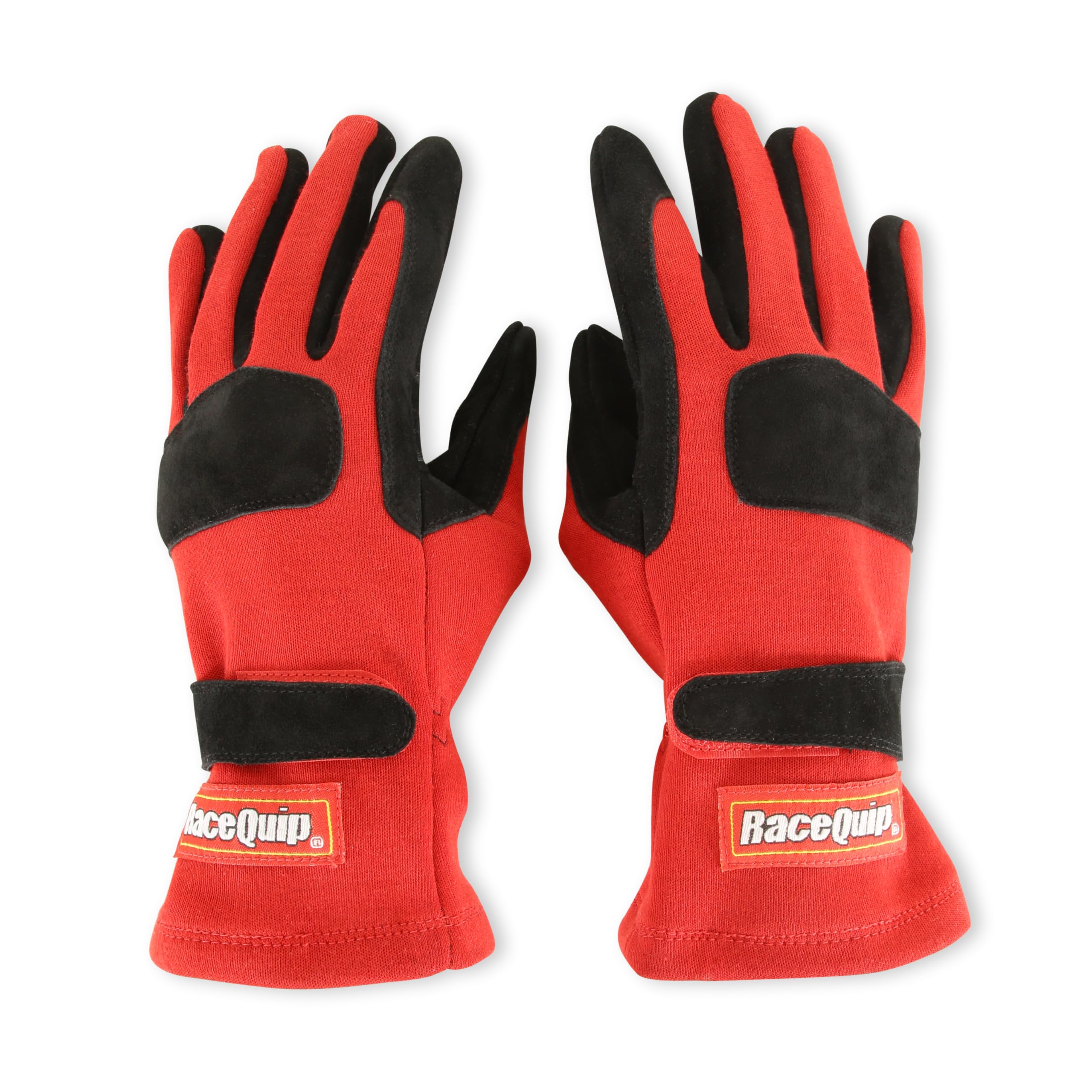 RaceQuip 355016RQP 355 Series Driving Gloves - SFI 3.3/5 - Black/Red - XL