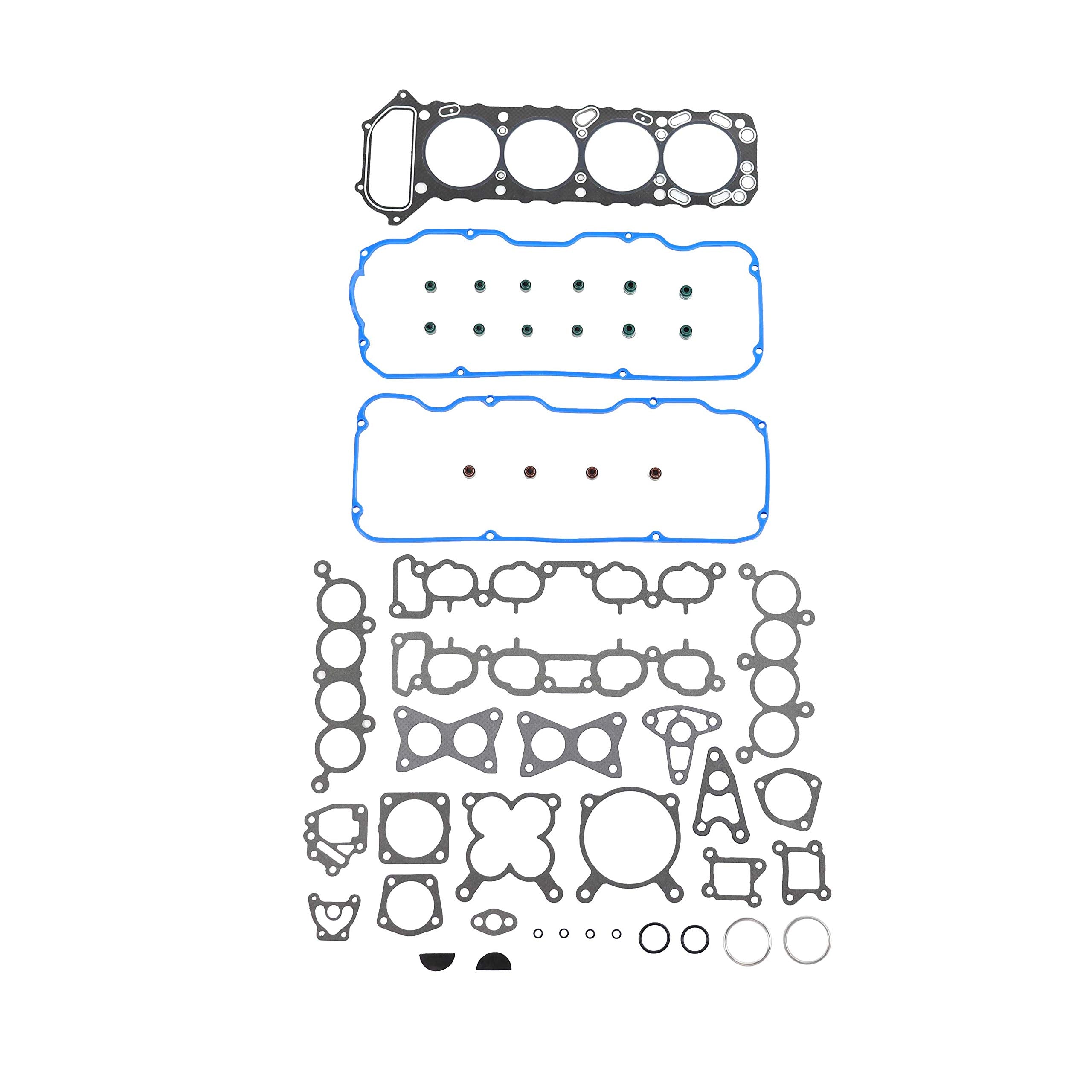 Dnj Hgs607 Graphite Cylinder Head Gasket Set For 1989-1995 / Nissan / 240Sx, Axxess, D21, Pickup, Stanza / 2.4L / Sohc / L4 / 12