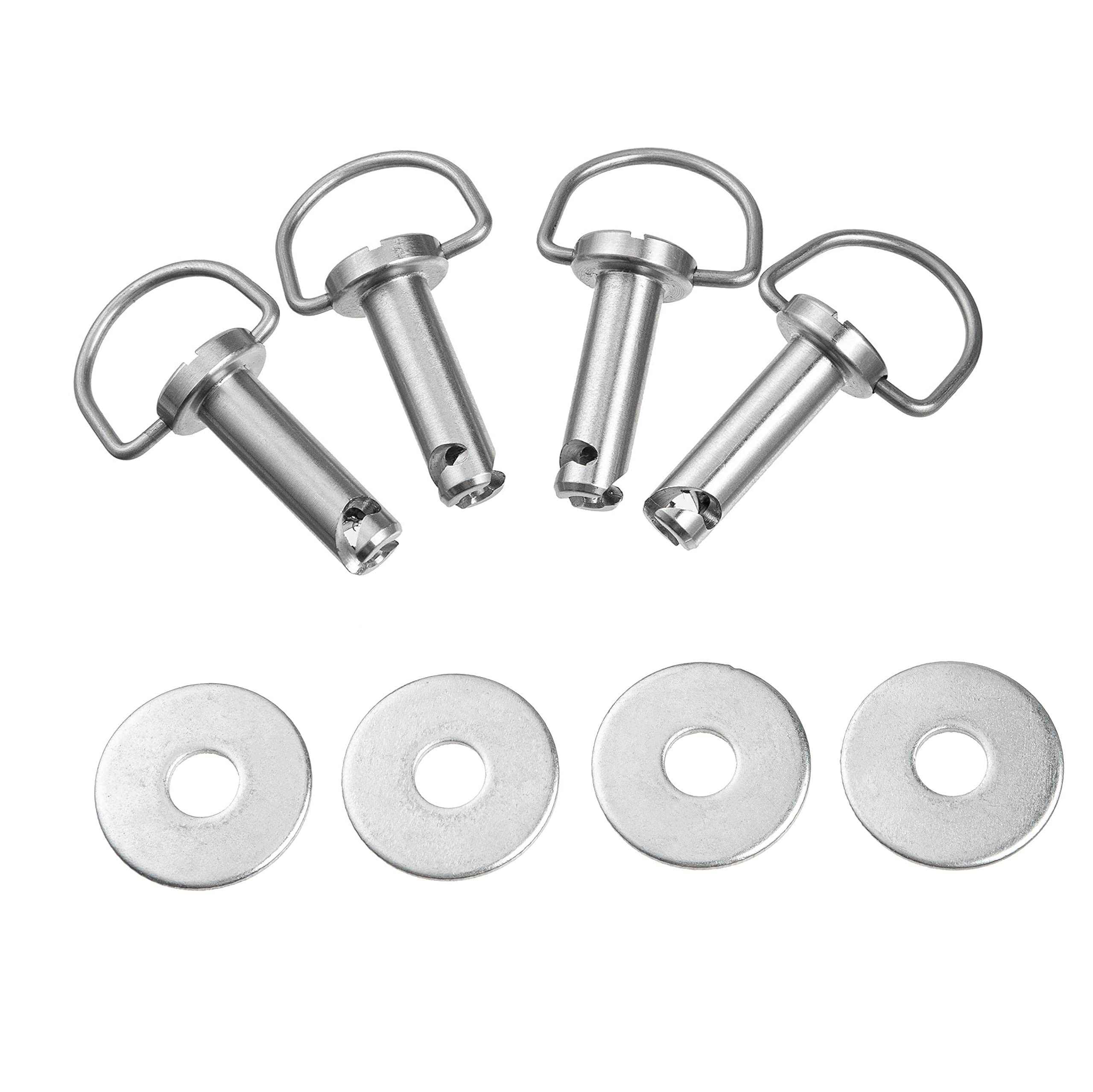 Harley Saddlebag Mounting Pin Bolts, Motorcycle Saddle Bag Fasteners Pins for Harley Davidson Touring Softail Road King Electra