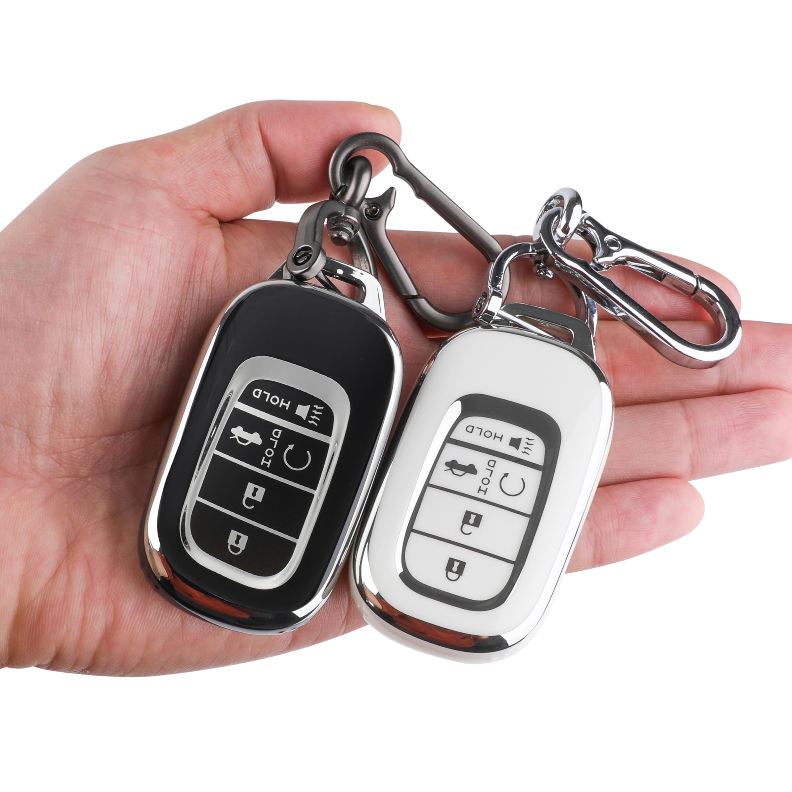 Kyhodsgn Key Fob Cover For Honda 2022 2023 2024 Accord Civic Pilot - Soft Tpu Key Case For Honda Cr-V Hr-V Sport Si Ex Ex-L Tour