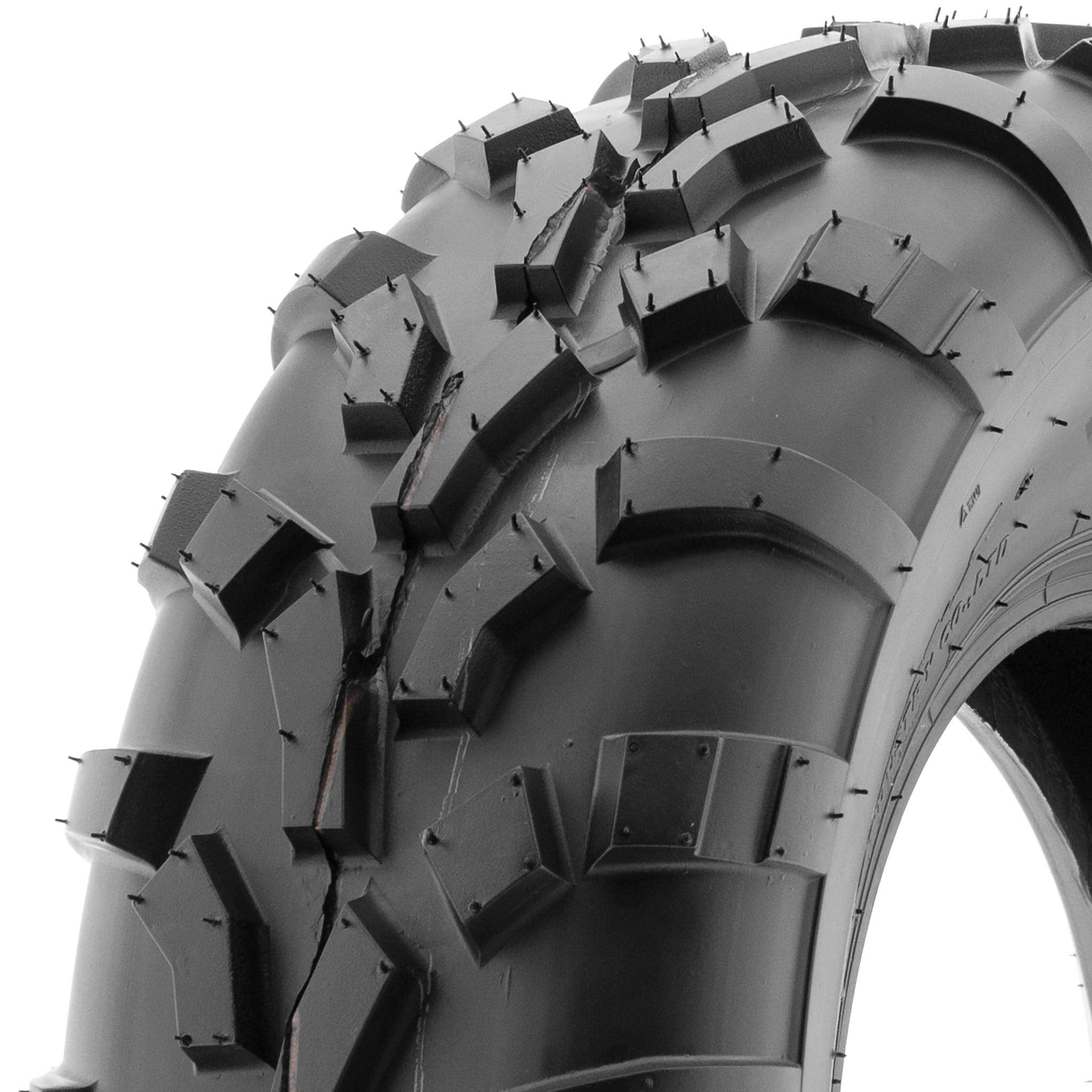 Pair of 2 SunF 25x8-12 AT-XC ATV/UTV Off-Road Tires, 6PR, Directional Knobby Tread | A010