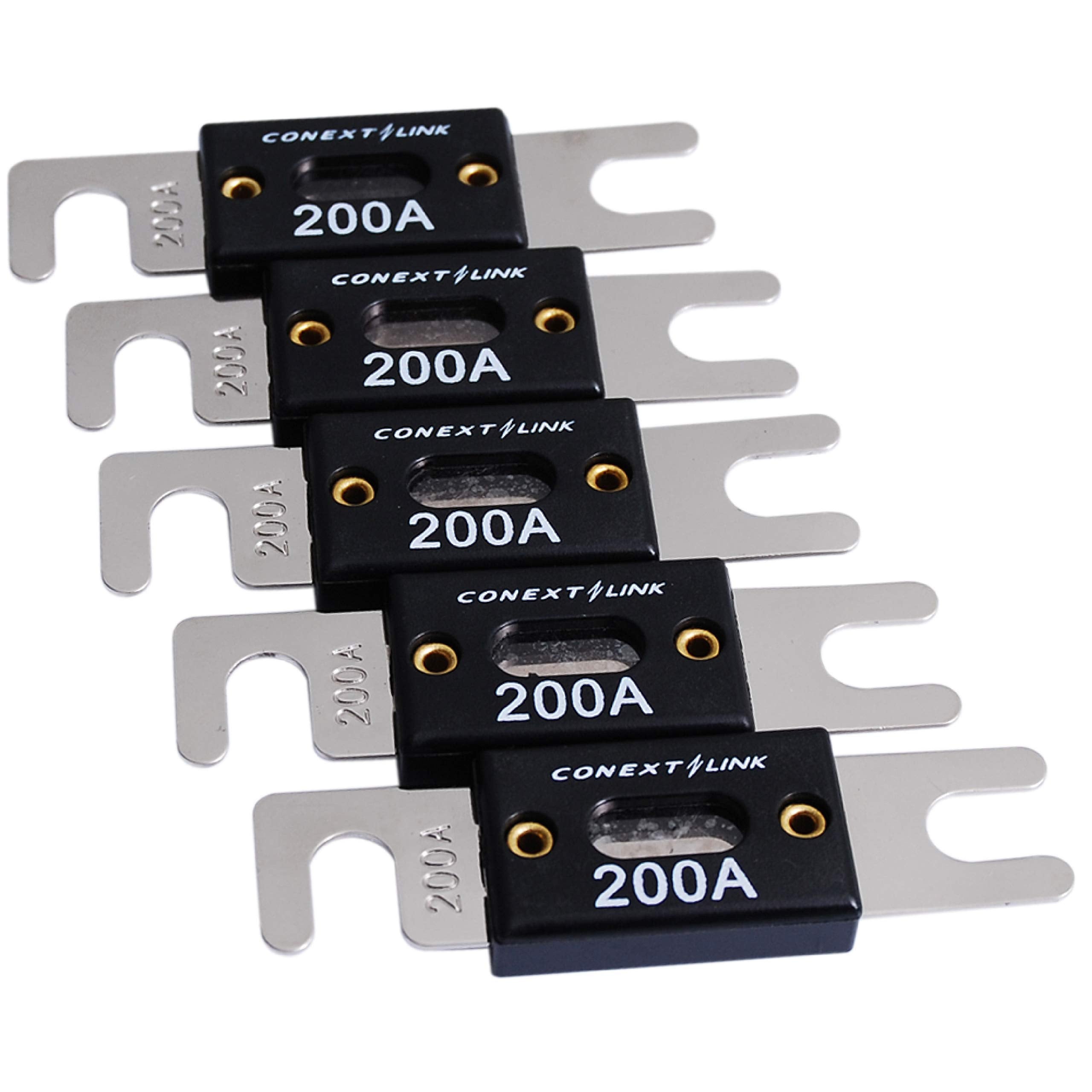 Conext Link Anl200-5 Nickel 200 Amp Anl Fuse 5 Pack (14023)
