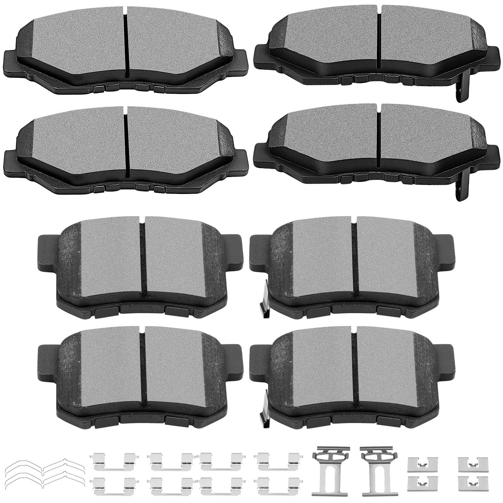 Scitoo D914 D536 Front Rear Ceramic Brake Pads Sets Fit For Honda Cr-V 2002-2004,For Honda Element 2003-2011
