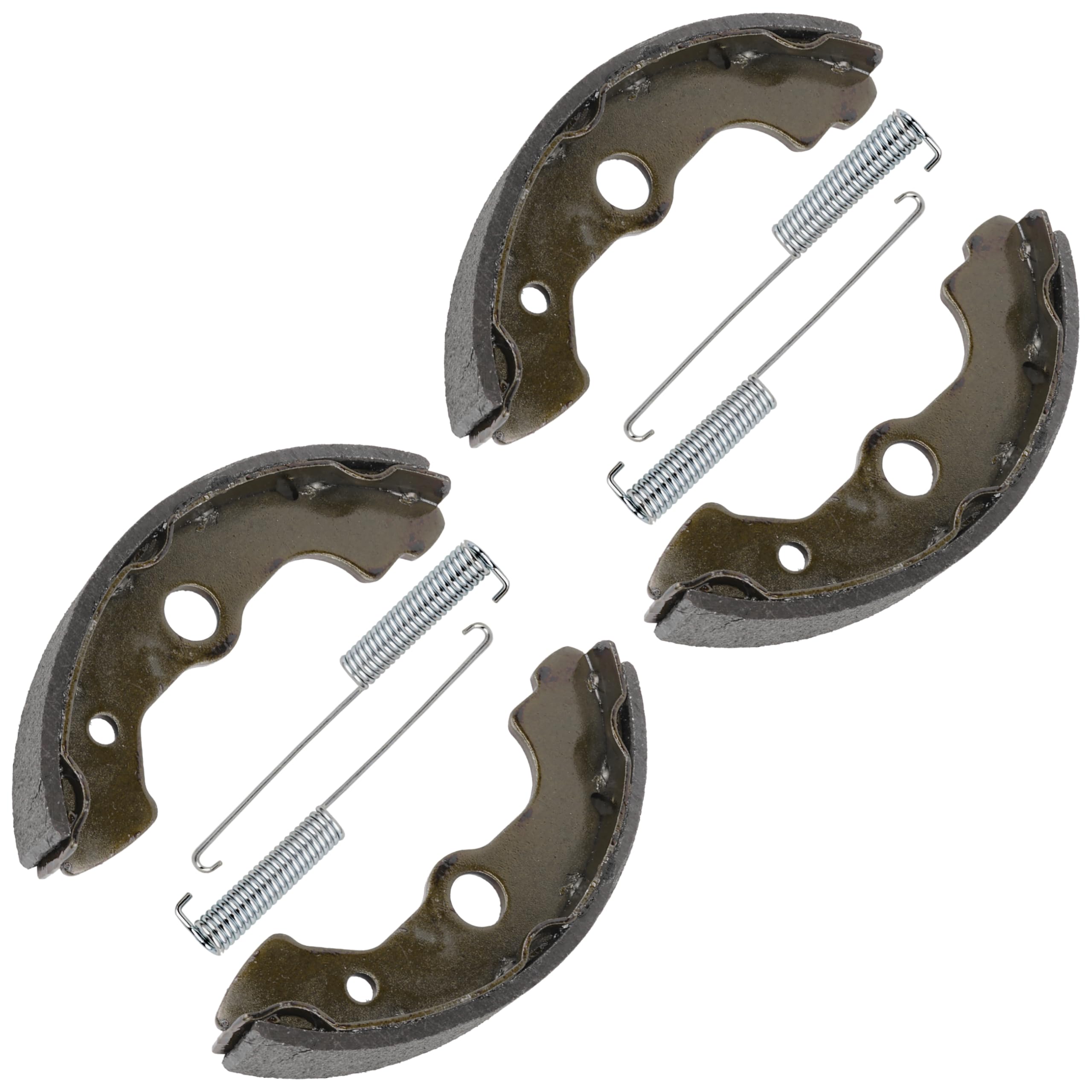 Caltric Front Brake Shoes Compatible With Honda Trx450Es Trx-450Es Fourtrax 450 Foreman Es 1998-2003 New