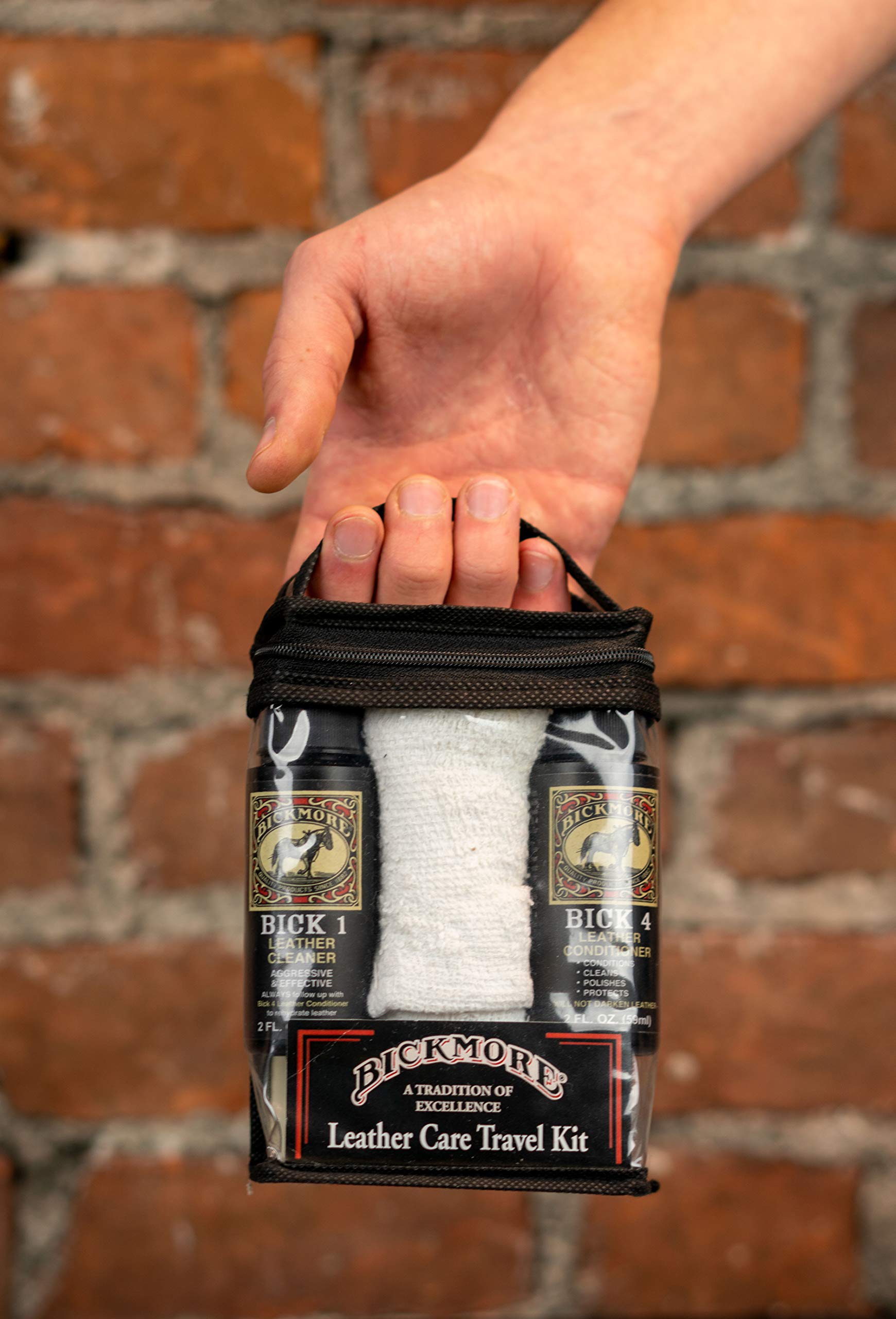 Bickmore Leather Shoe & Boot Travel Care Kit- Repairs, Polishes And Shines Leather Goods On The Run