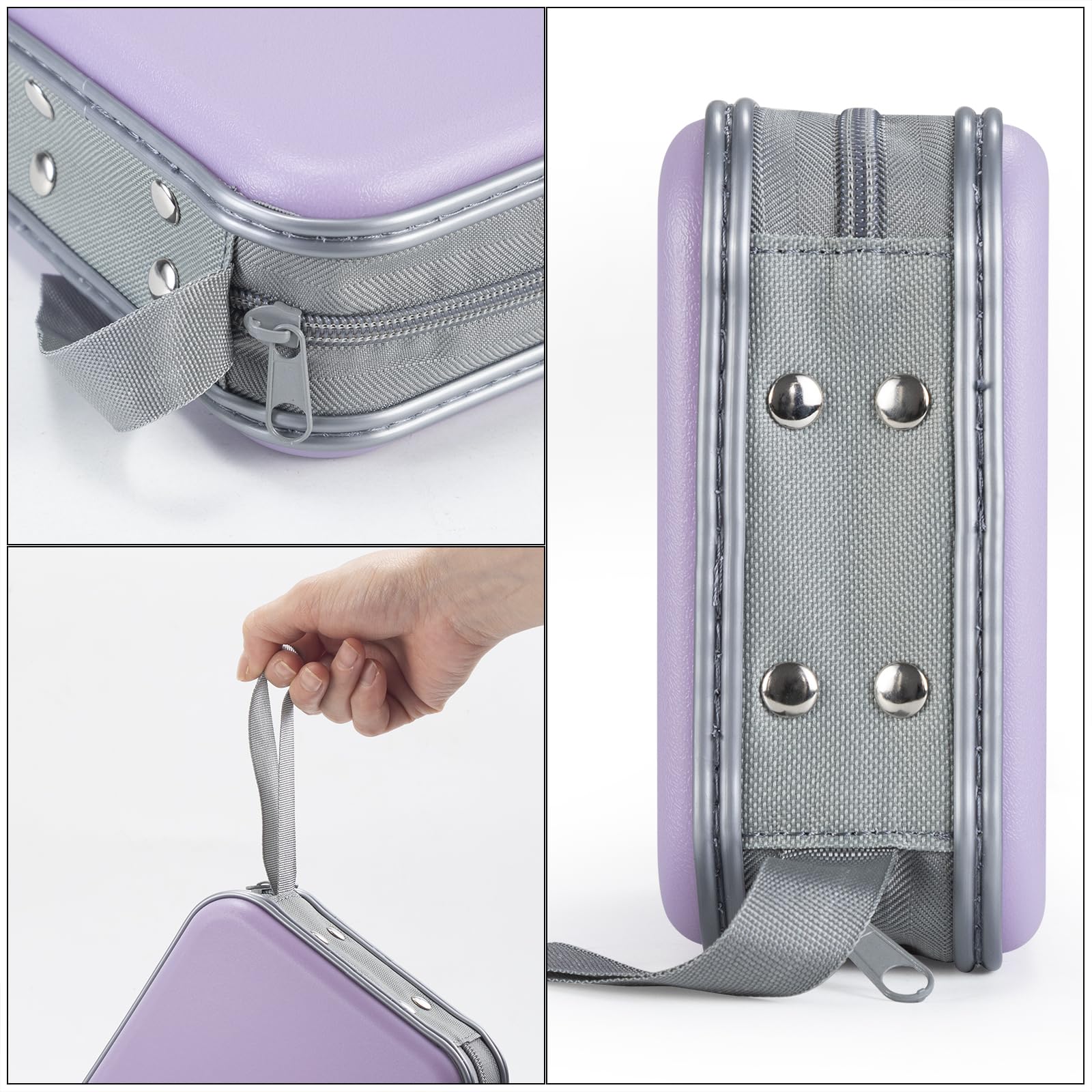 Uentip Cd Case For Car,48 Capacity Dvd Case Portable Zipper Cd Case Holder Large Storage Cd Wallet Cd Organizer Home Travel (Lav