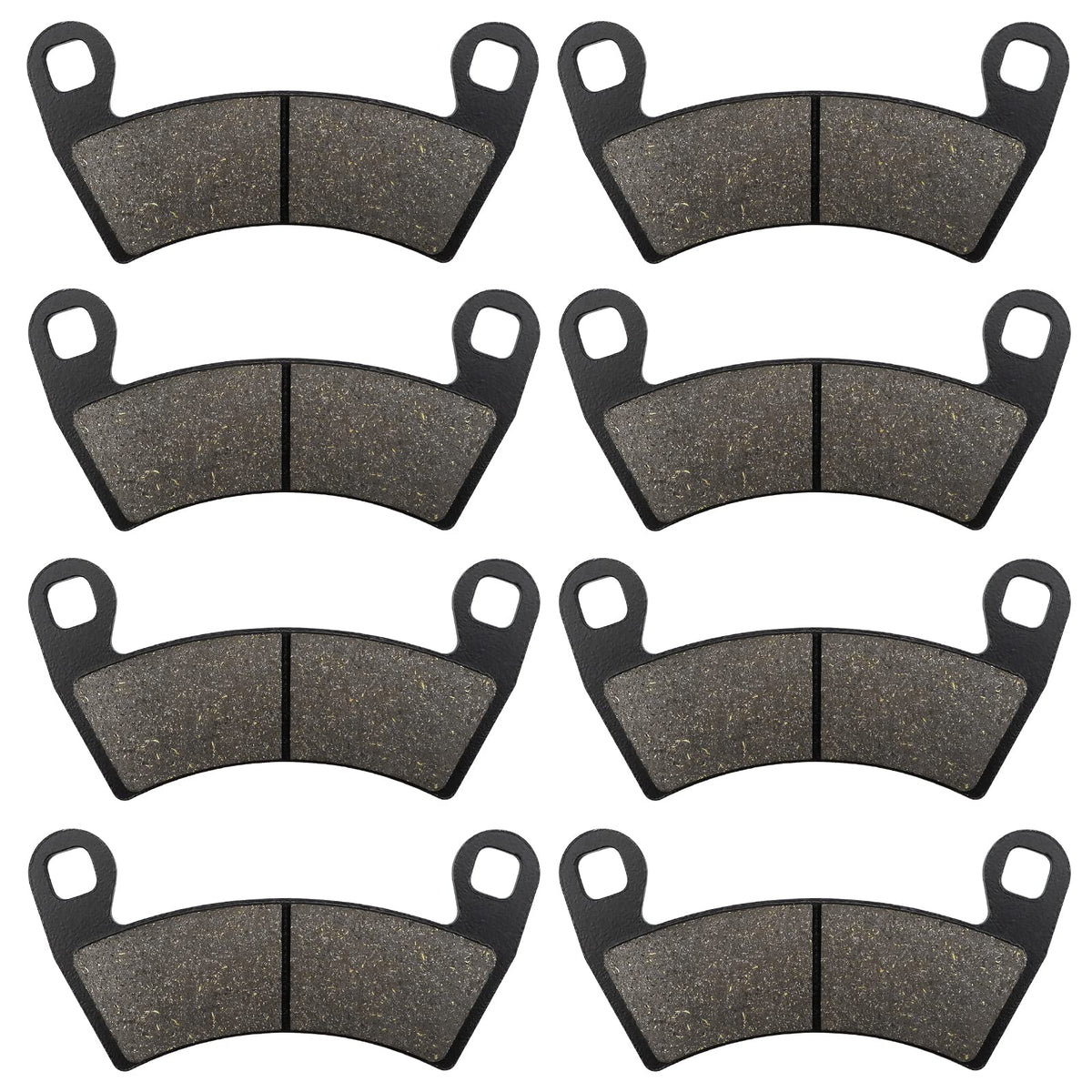 Front And Rear Brake Pads For Polaris Rzr Xp 1000 Eps 2014-2022, Rzr 1000 Xp 4 Except Premium Edition 2014-2021, Ranger 700 Crew 2008-2009, Ranger 800 Crew 2010-2014, Ranger 570 Crew 2015-2019