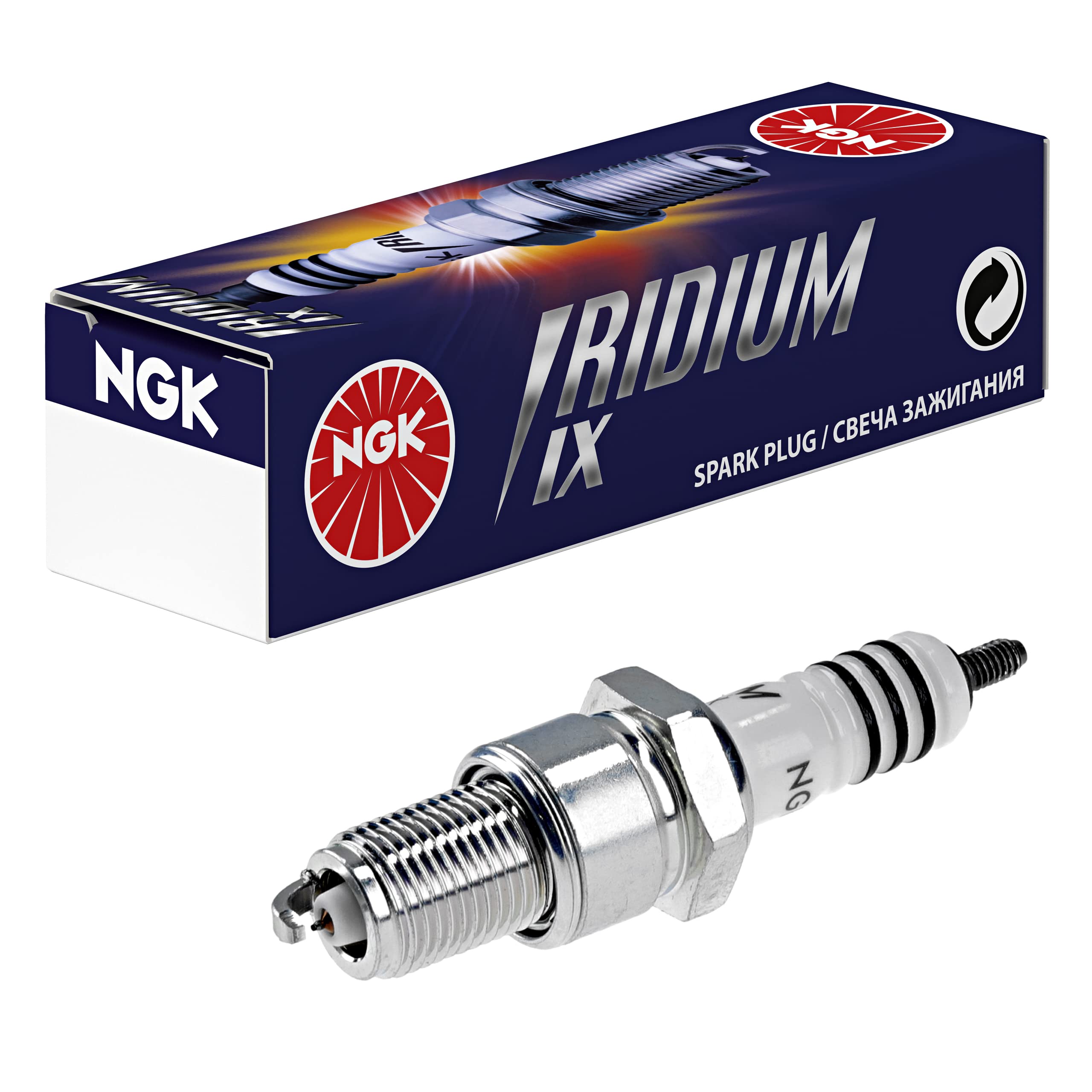 Ngk 6637 Iridium Ix Spark Plug - Bpr6Eix, 1 Pack