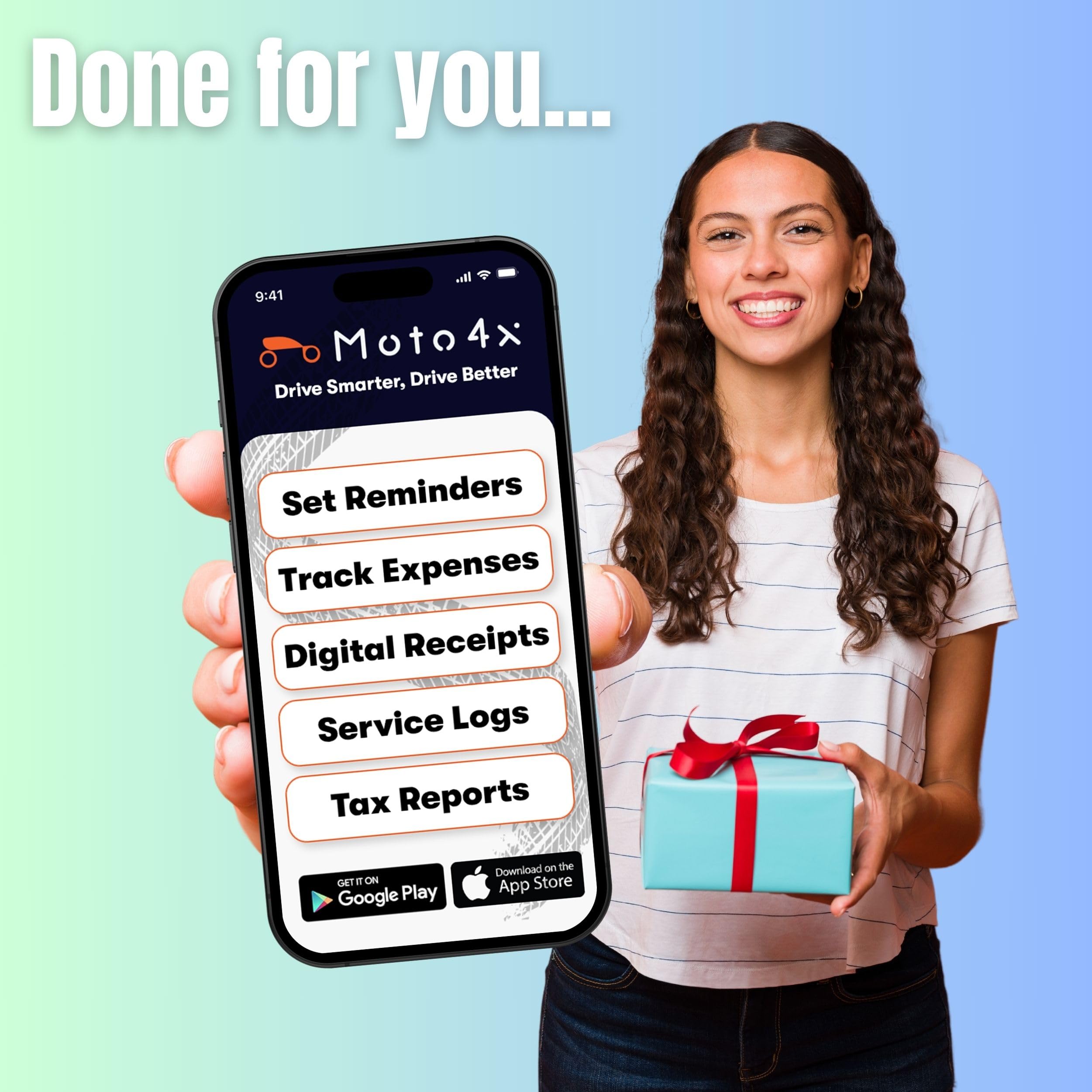 Moto4X Car Registration And Insurance Card Holder, Premium Pu Leather Glove Box Organizer For Licence, Cards & Essential Documen