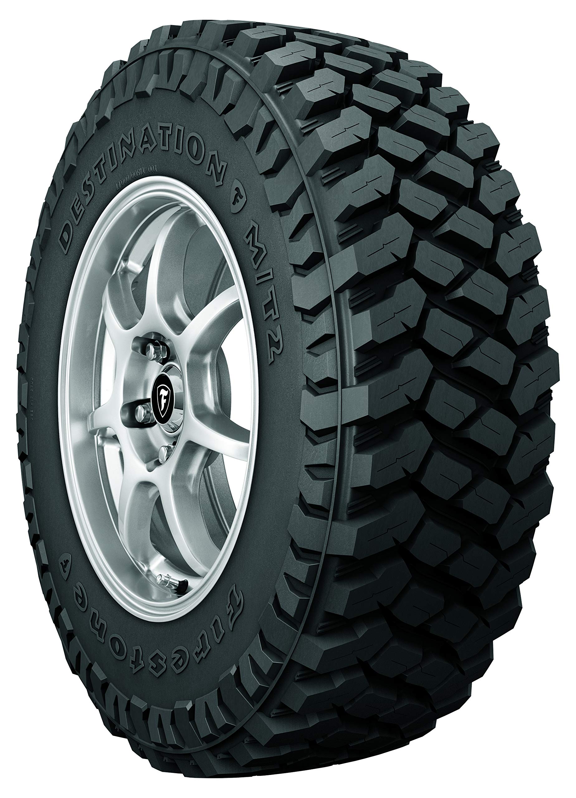 Firestone Destination M/T2 Max Traction Truck & Suv Tire 35X12.50R18Lt 123 Q E