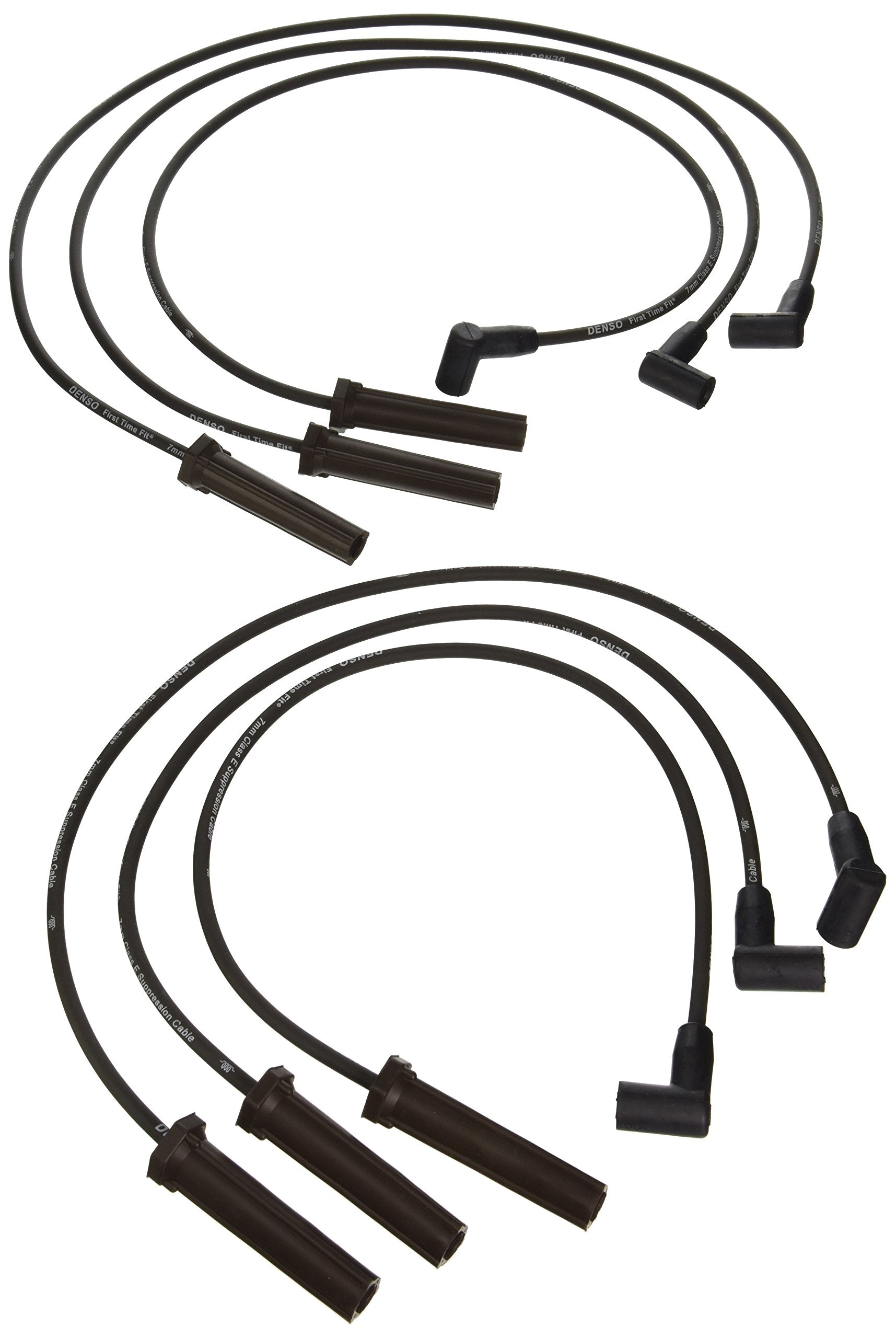 Denso 671-6046 Original Equipment Replacement Wires, Black
