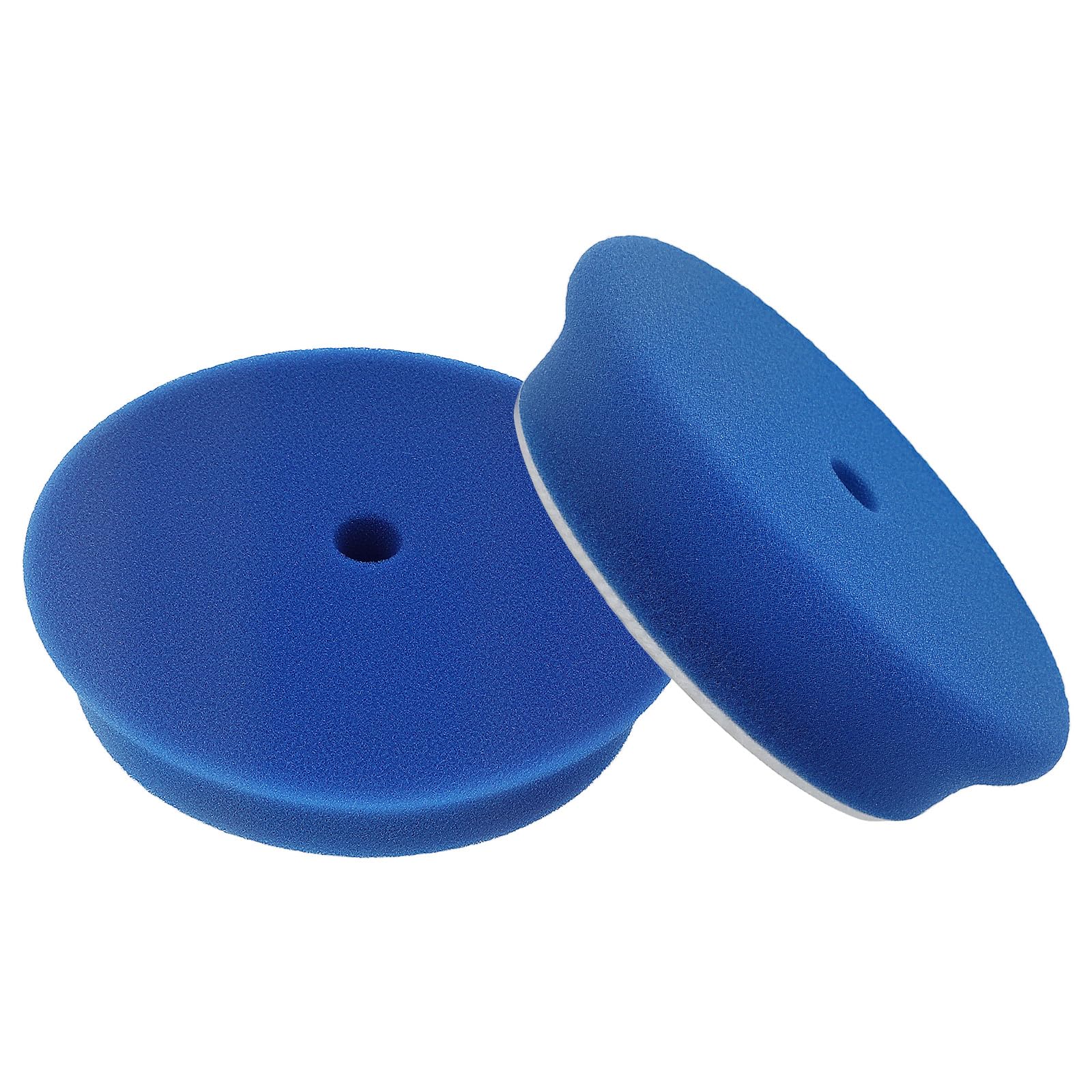 Fine Finishing Buffing Polishing Pads, maXpeedingrods 6 Face for 5 Backing Plate, Foam Compound Buffing Pads, Hook & Loop Pads f