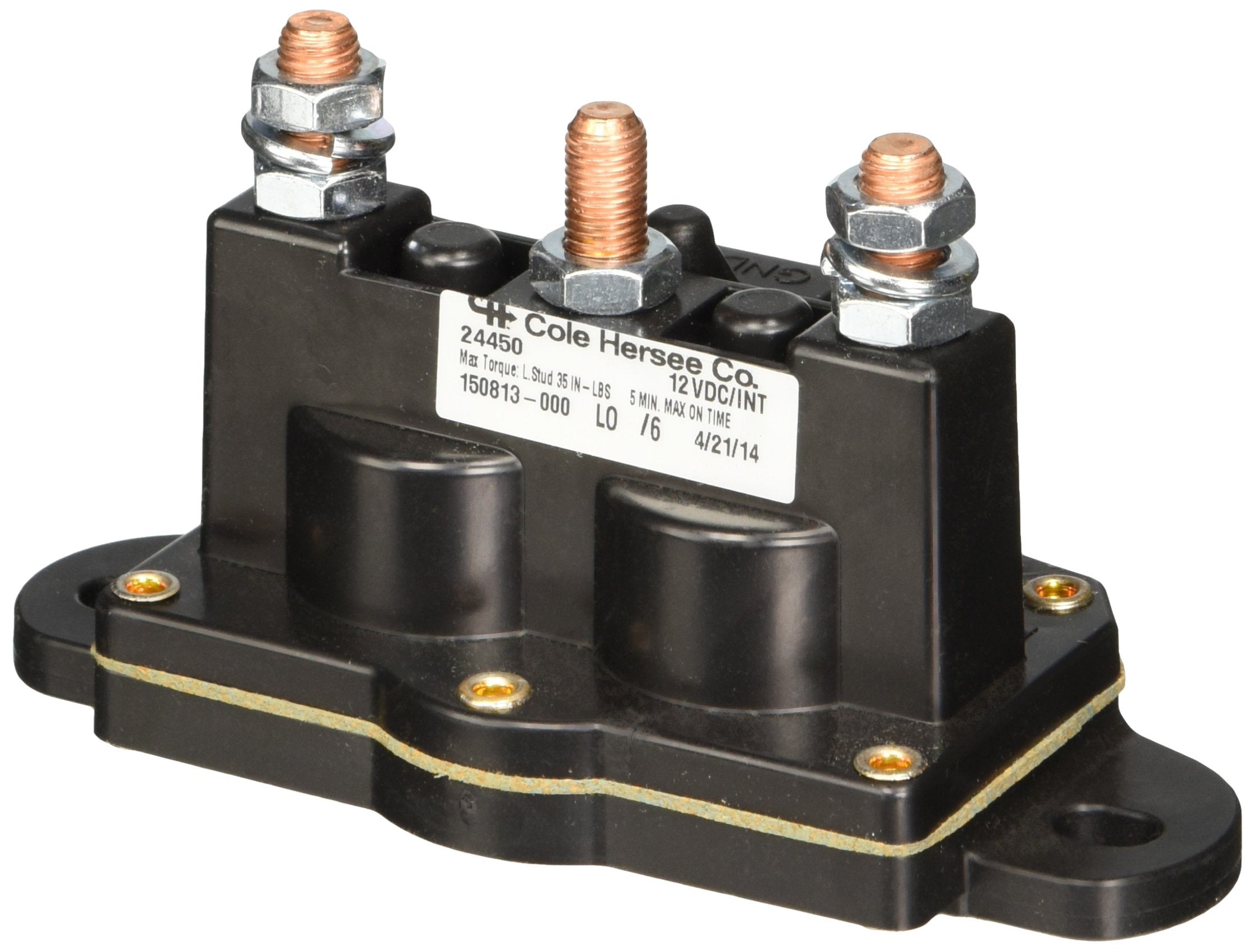 Cole Hersee 24450 12V Motor Reversing Intermittent Duty Dpdt Solenoid