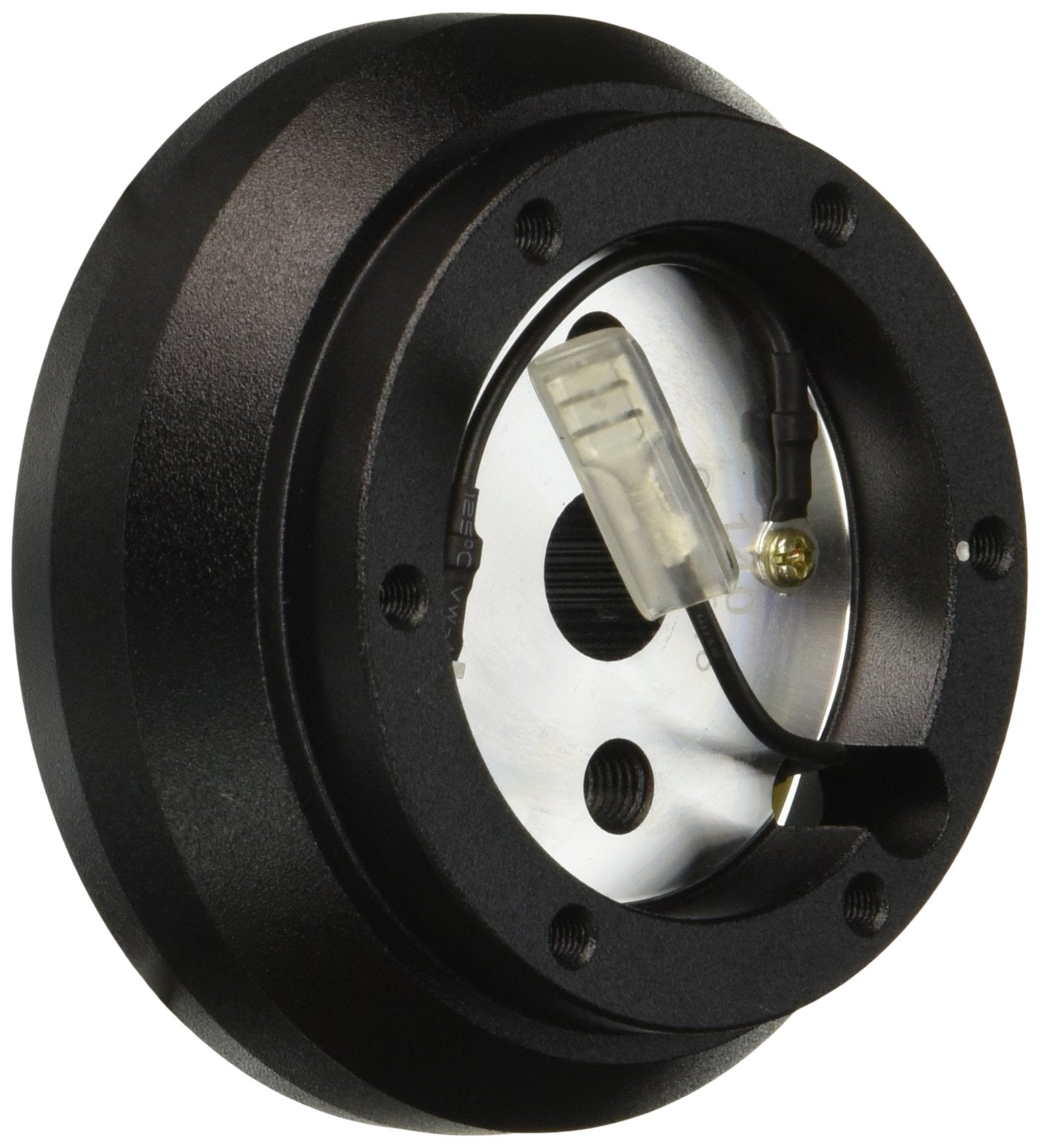NRG Innovations NRG-SRK-140H Racing Style Steering Wheel Quick Release Short Hub Adapter, 6 X 70mm Bolt Pattern, Black Body