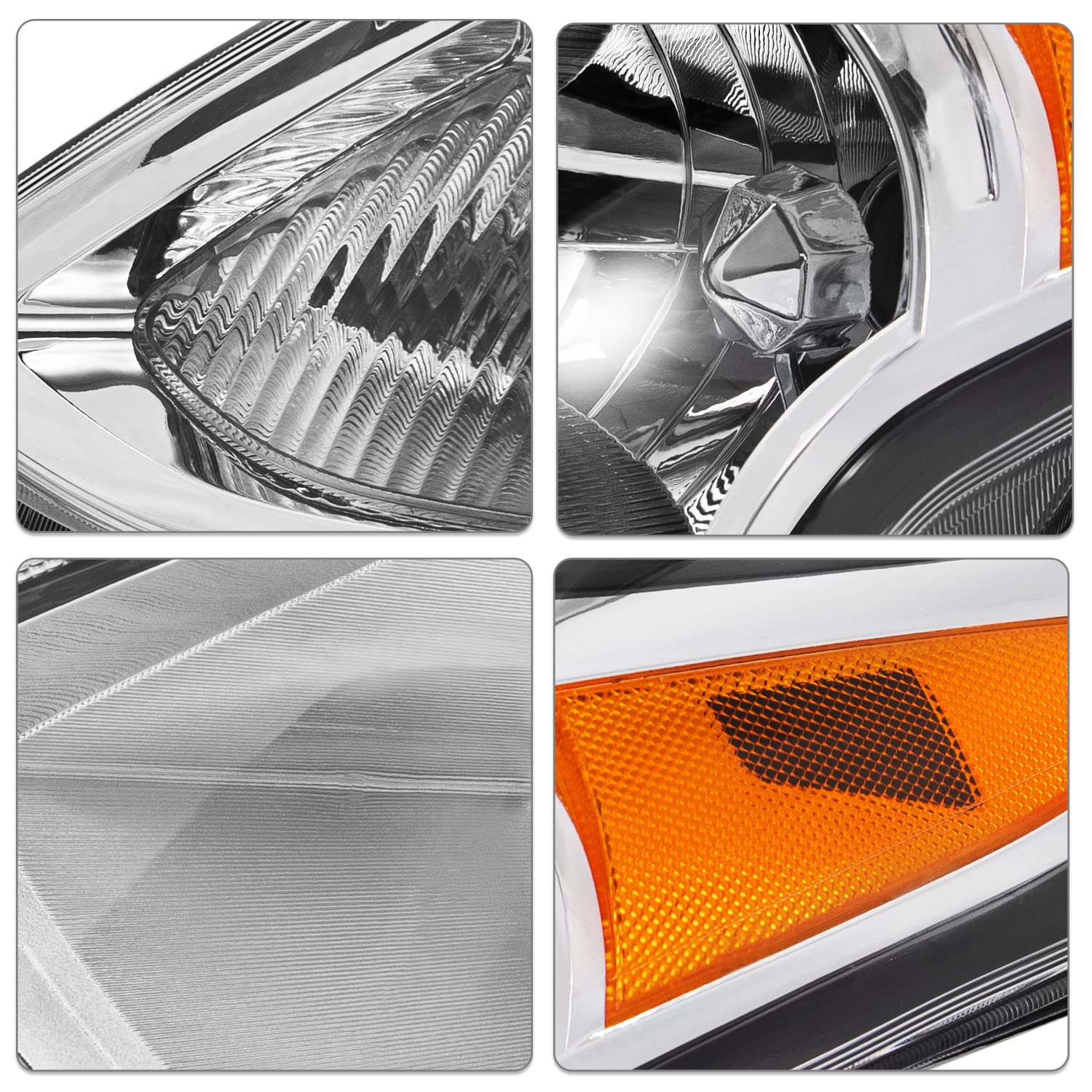 Sockir Headlight Assembly Compatible With 2015-2019 Nissan Versa Oem Style Halogen Headlamp Replacement Left Driver Side