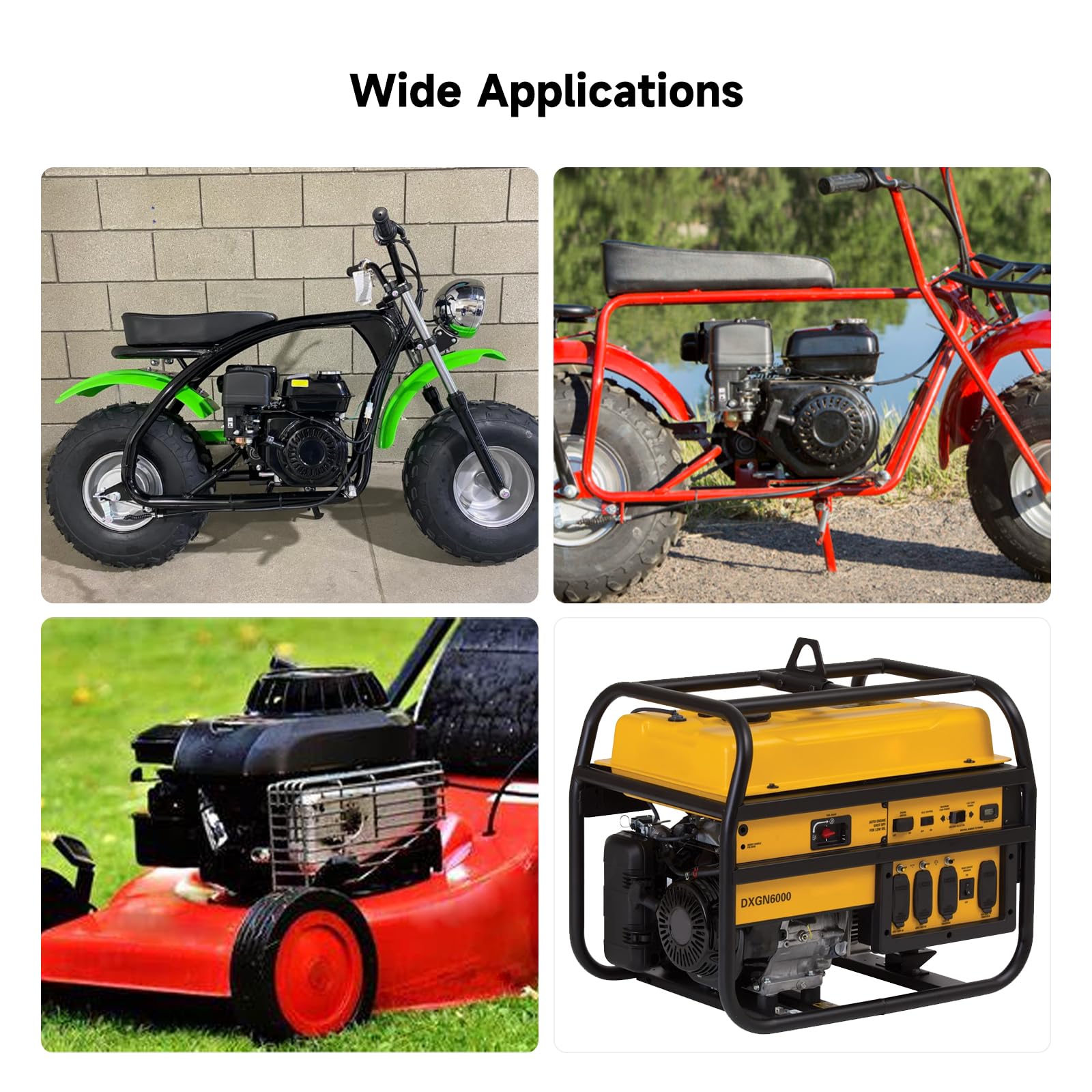 Hiaors Pull Start Recoil Starter Assembly For Predator 212Cc 196Cc 5.5Hp 6.5Hp Ohv Engine Coleman Ct200U Bt200X Baja Trailmaster Kt196 Lawn Mower Generator Pressure Washers Mini Bike Go Kart Parts