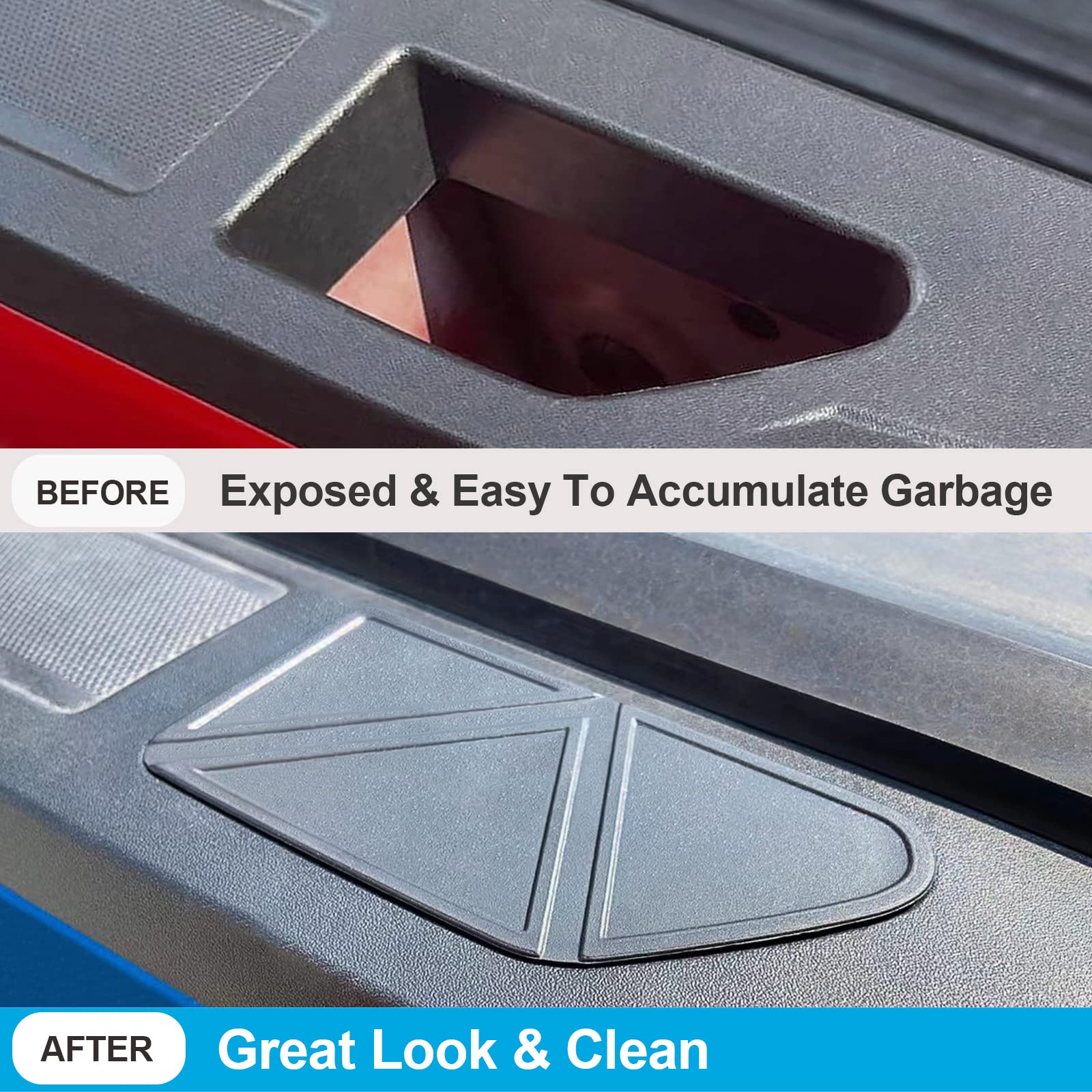 Jkcover Bed Rail Stake Pocket Covers Compatible With Chevy Silverado/Gmc Sierra 2500/3500Hd(2020-2023 2024) Chevy Silverado/Gmc