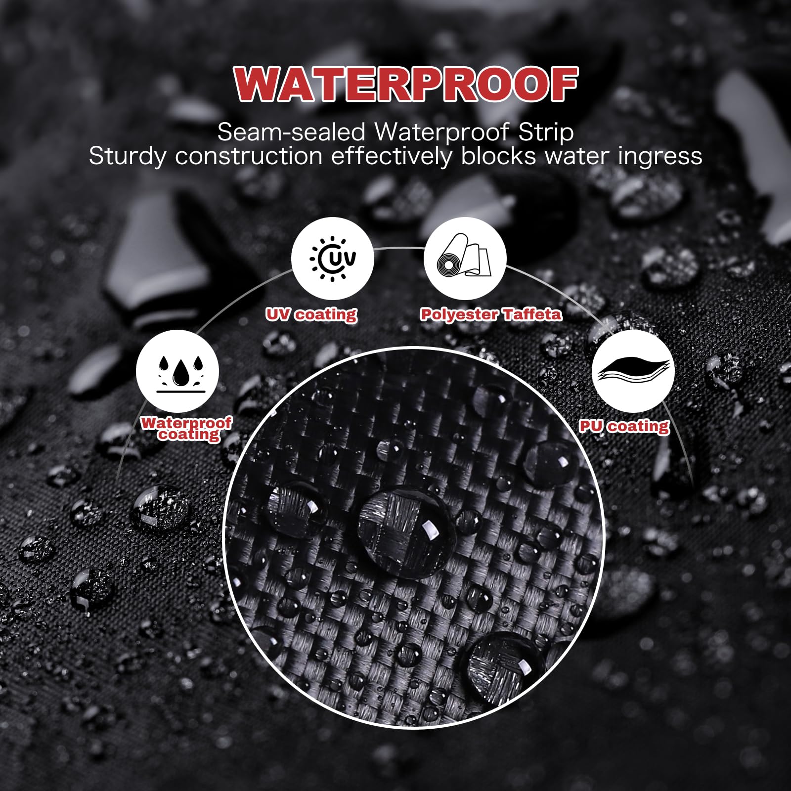 Neverland Waterproof Atv Cover, Outdoor Heavy Duty Quad Cover Tear-Resistant 4 Wheeler Covers All Weather Uv Protection For Pola