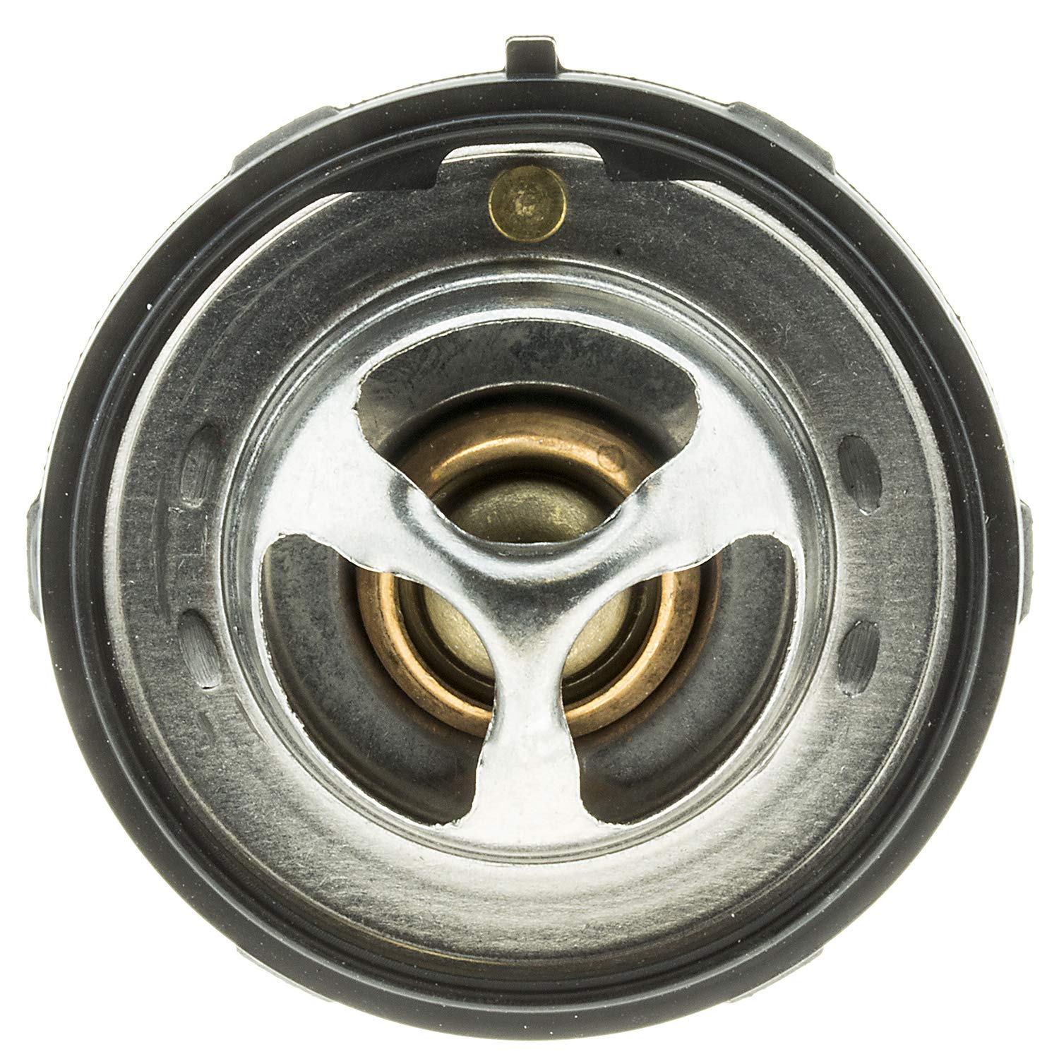 MotoRad 456-160 Black Engine Coolant Thermostat for 8-Cylinder GM Vehicles - High Performance Cooling Solution