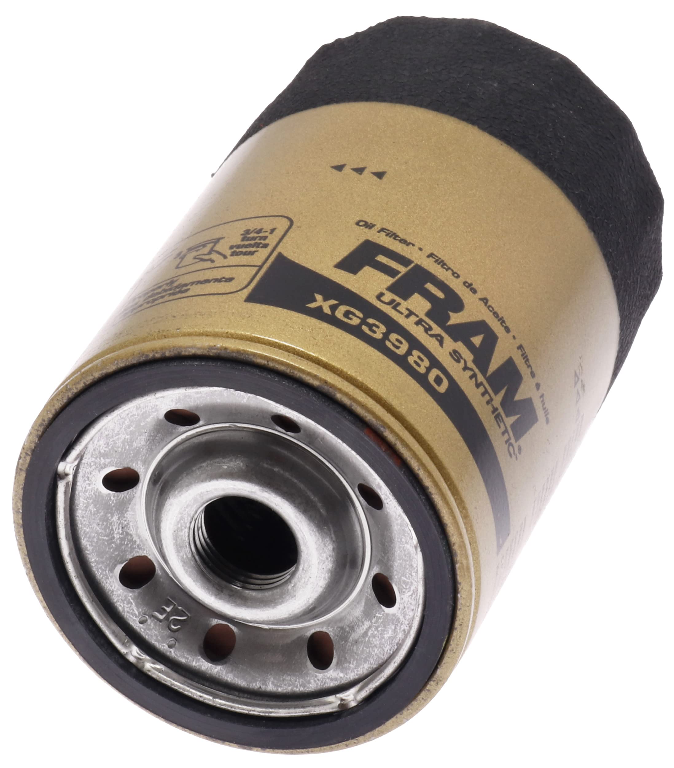 Fram Ultra Synthetic Automotive Replacement Oil Filter, Designed For Synthetic Oil Changes Lasting Up To 20K Miles, Xg3980 With