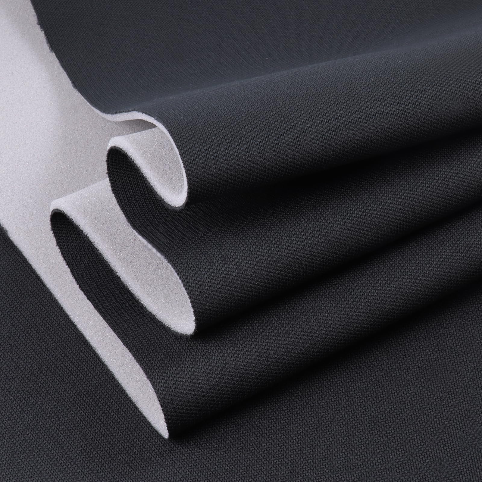 SBWLKJ Auto Headliner Fabric Mesh Type with Foam Backing 60'' Wide by 38'' Flat Knit Headliner Material Car Roof Upholstery Fabr