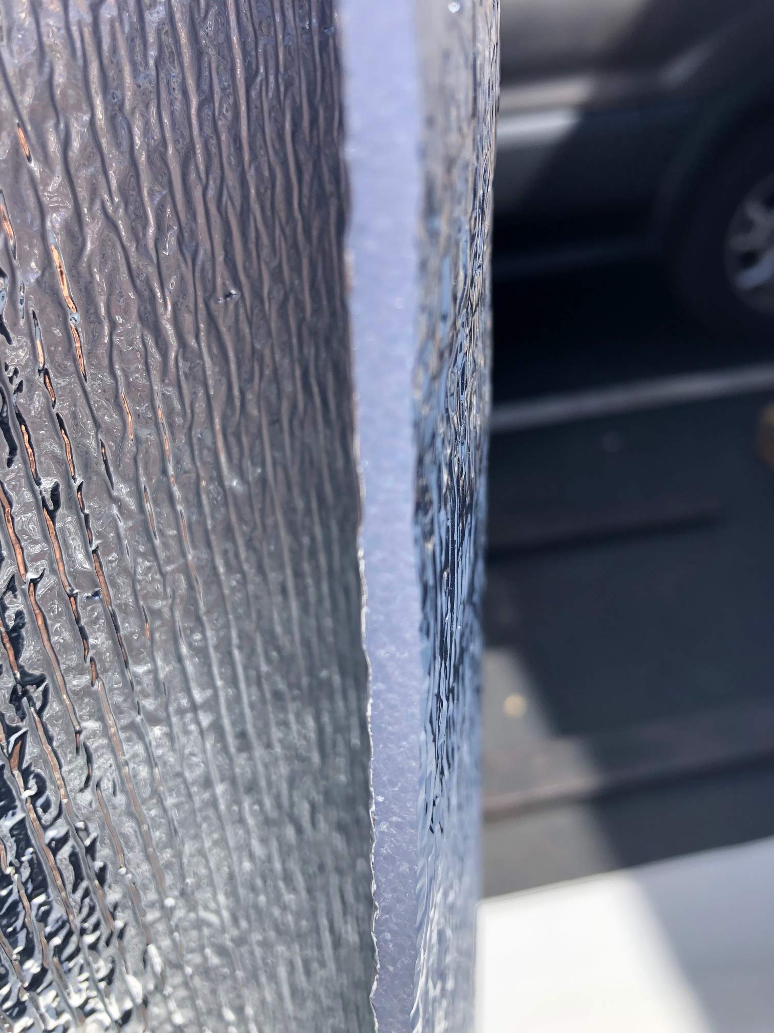 Smartshield -5Mm 48''X25Ft Reflective Insulation Roll, Foam Core Radiant Barrier, Thermal Foil Insulation - Engineered Foil