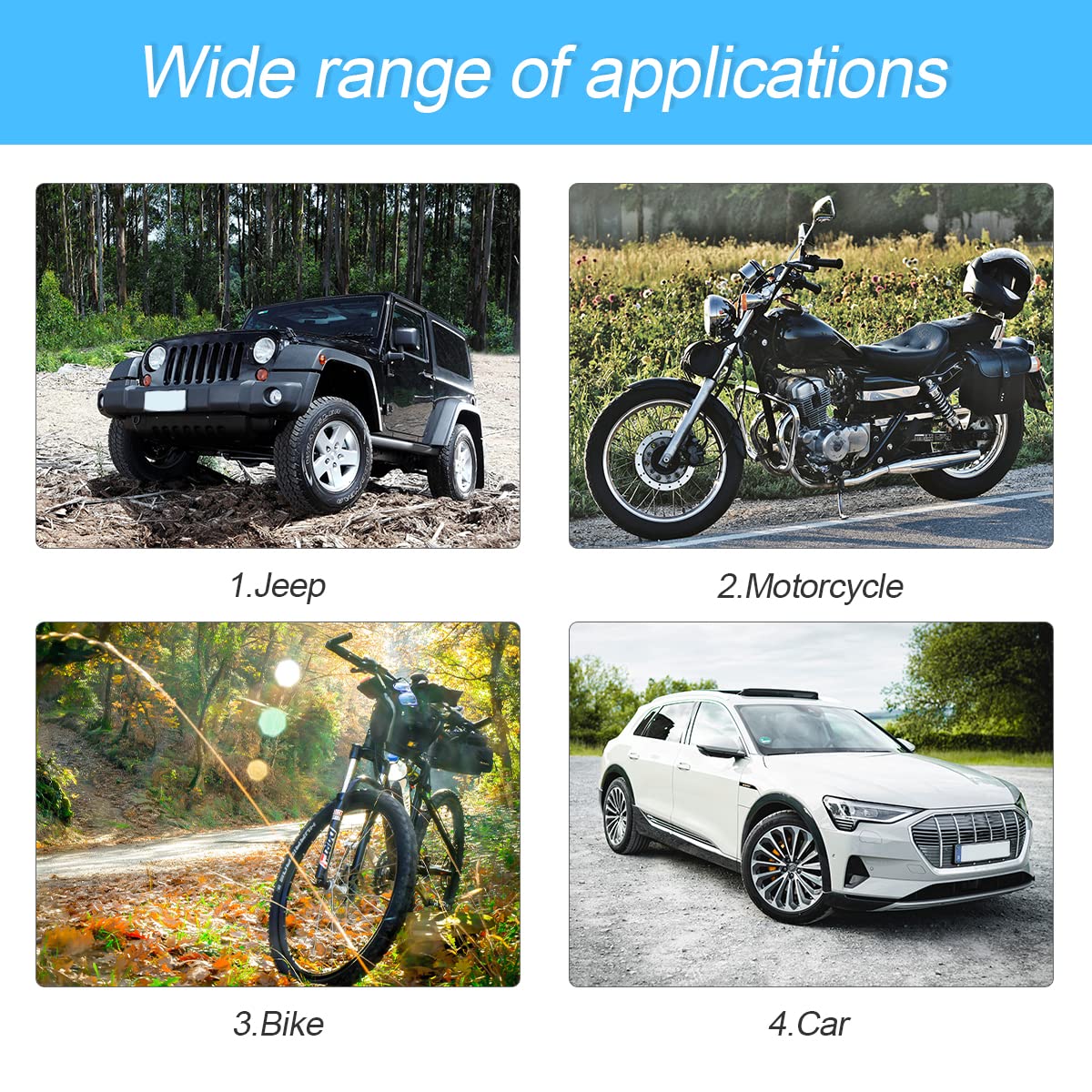 Deer Warning Whistle For Car, Self-Adhesive Animals Alert Warning Device, Save Deer Wildlife Avoids Collisions Repellent Devices, Auto Safety Accessory For Cars Trucks And Motorcycles (Black/8Pcs)