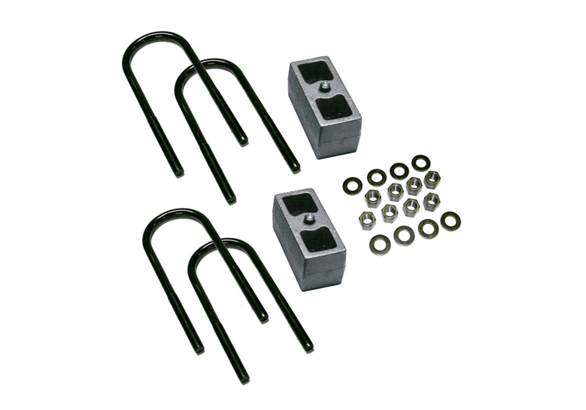 Realtruck Superlift Suspension 3 Block Kit For Ford F-250/F-350 | Rear Lift Blocks, U-Bolts, & Hardware | 9335 | Fits 1999-2010 Ford F-250/F-350 4Wd W/ 3 7/8 Axletube W/Top Mounted Overload Leaf