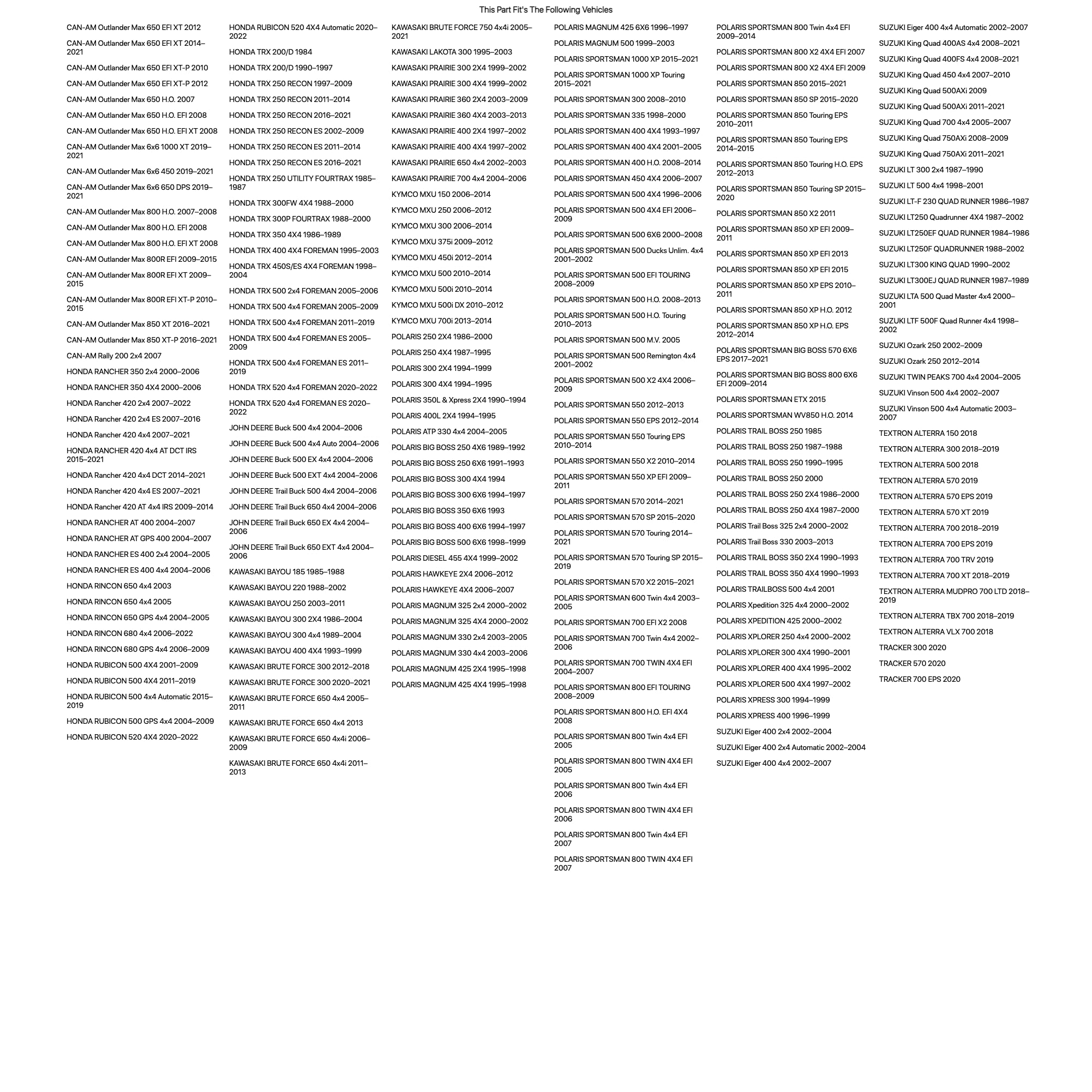 American Trails ATV Tank Saddle Bag - Black Front Storage Pack with Adjustable Straps, Dual Padded Compartments, and Narrow Side