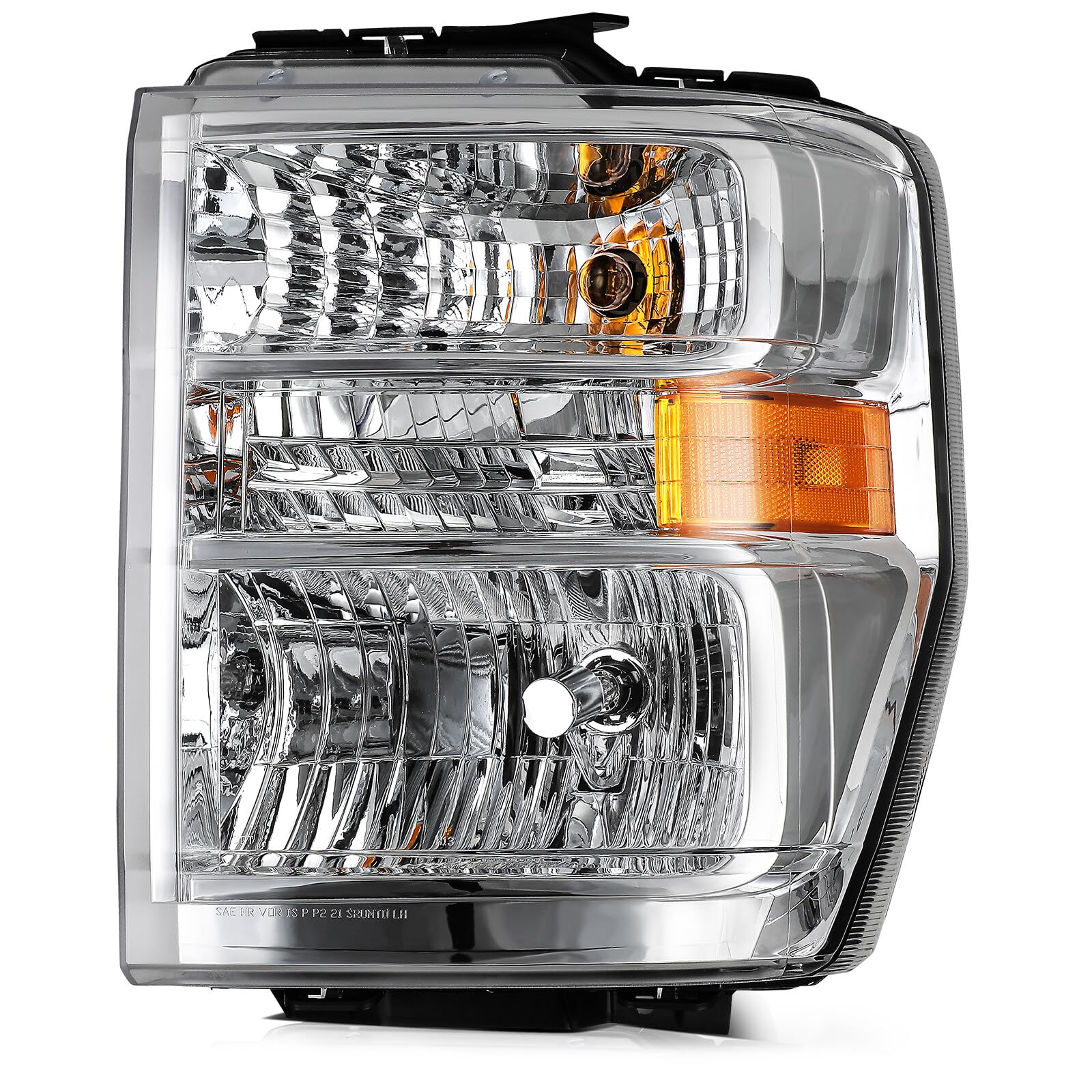LBRST Headlight Assembly Fit 2008-2014 for E-150/250, 2008-2021 for E-350/450 Super Duty Driver Side Headlight AC2Z13008D