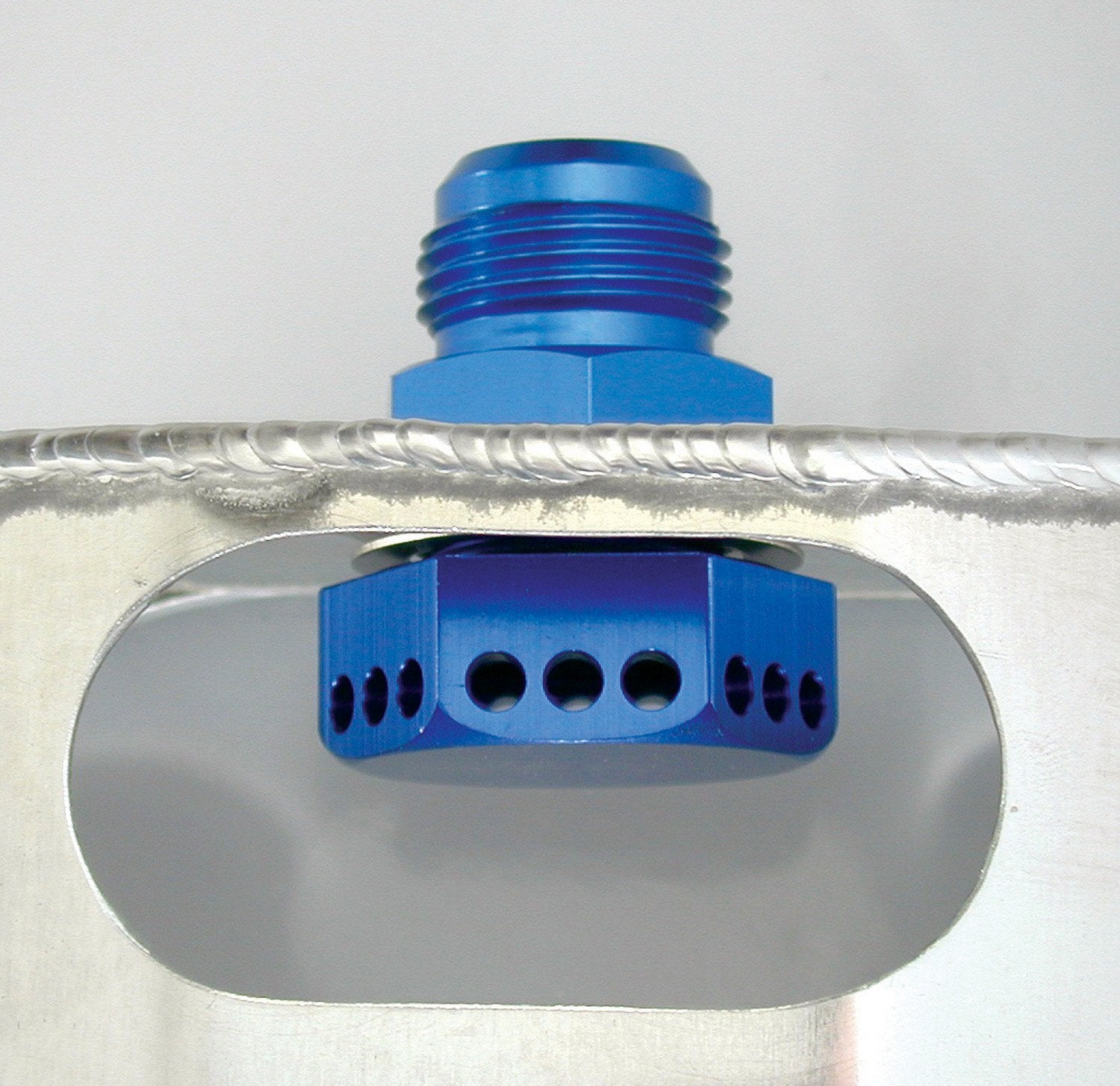 Moroso 22635 Positive Seal Fitting -12An, Blue