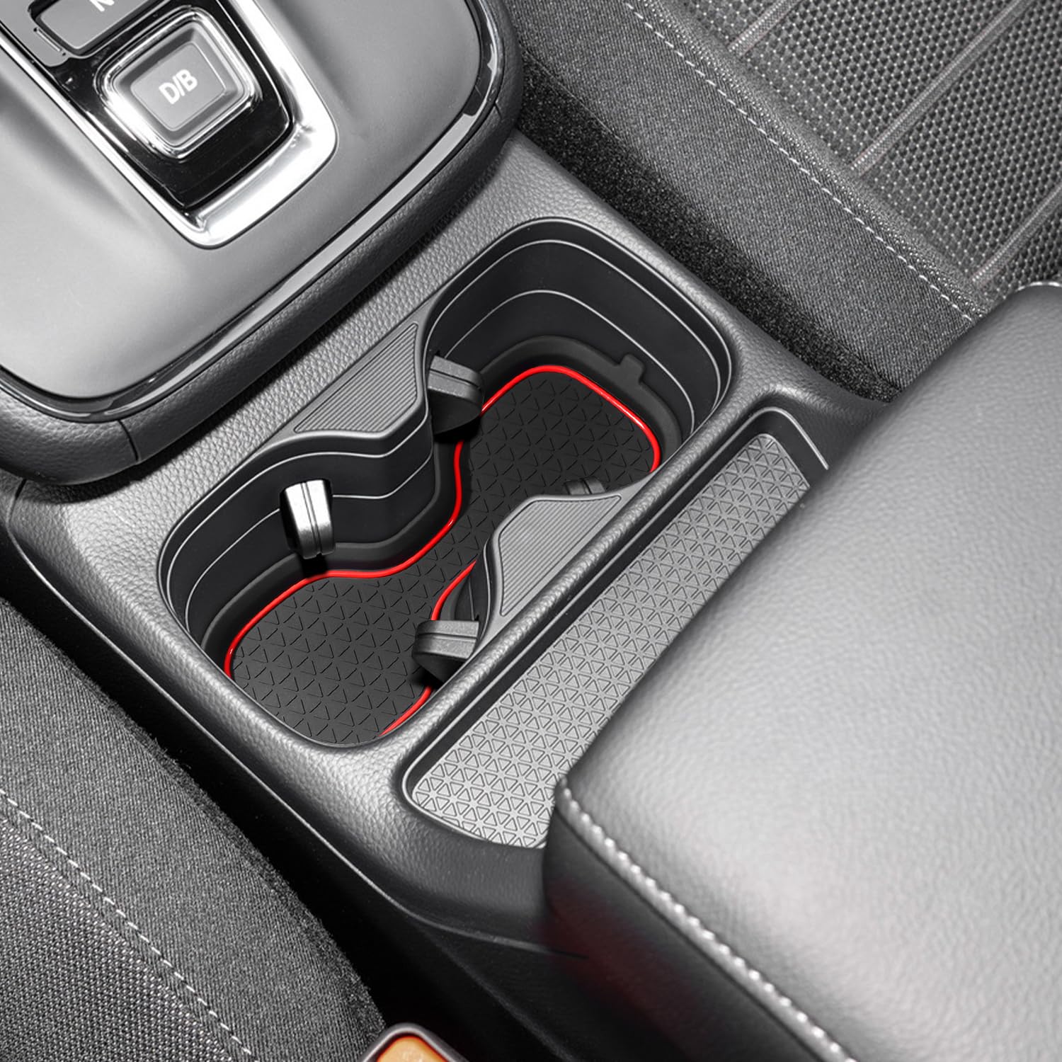 Kentuto 3D Cup Holder For Honda Crv Accessories 2023 2024 2025 Center Console Liner Inserts Silicone Anti-Dust Coaster Mat Pad I